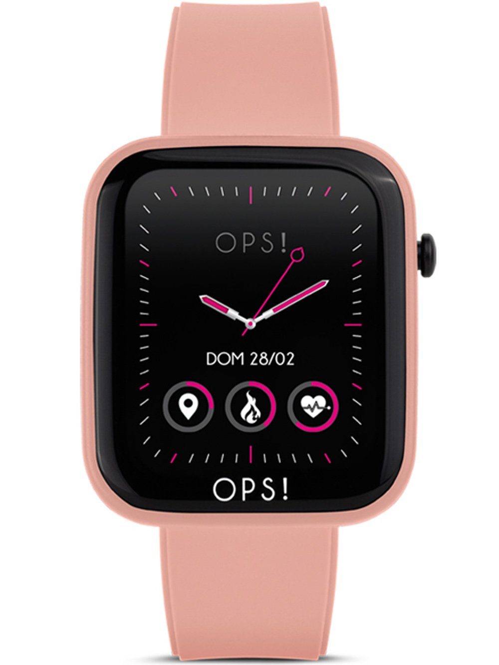 OPS! OBJECTS Quarzuhr OPS!SMART OPSSW-03 Active Smartwatch Unisex Uhr 38