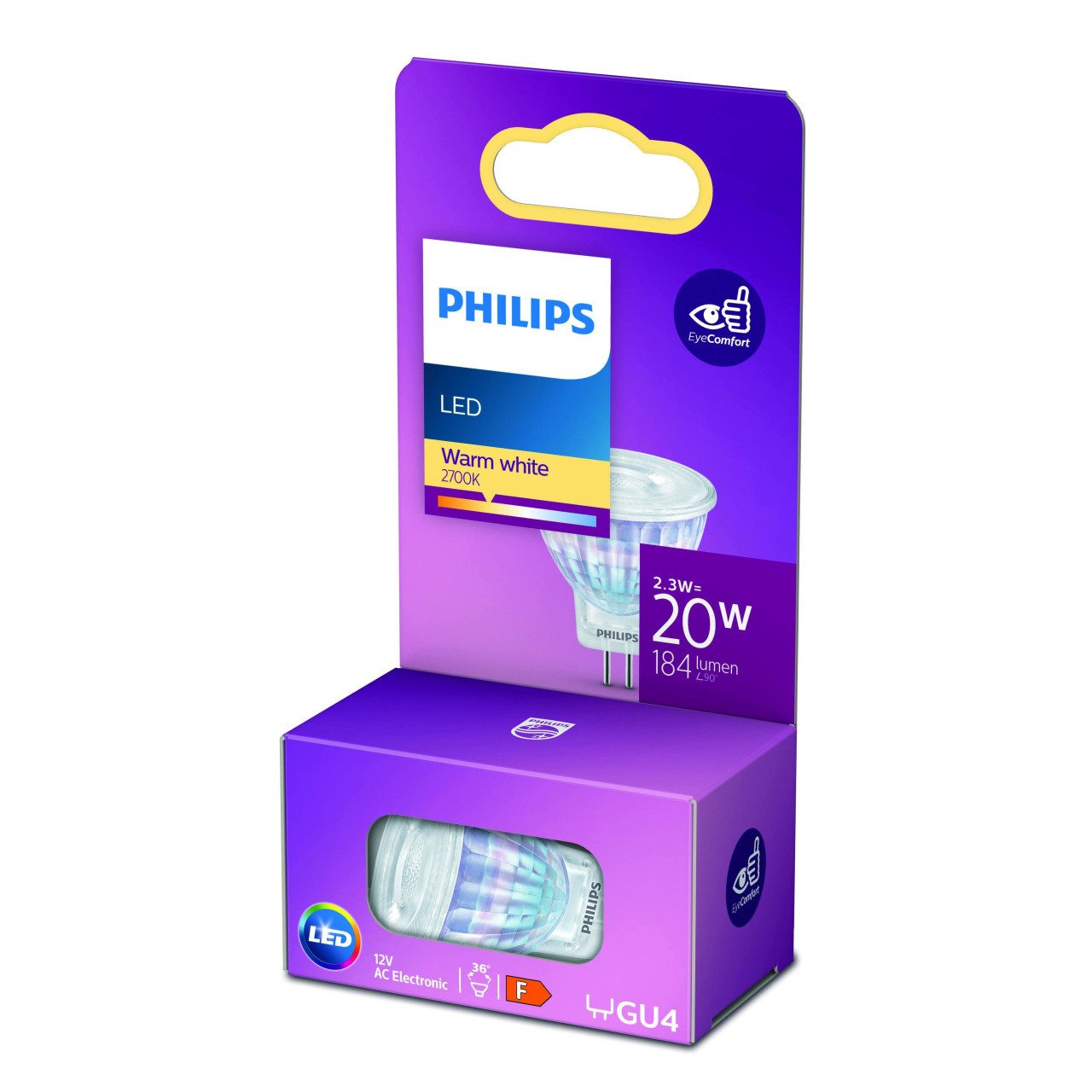 Philips LED-Leuchtmittel Philips LED-Leuchtmittel Spot GU4 2 MR11 3W, Nicht dimmbar