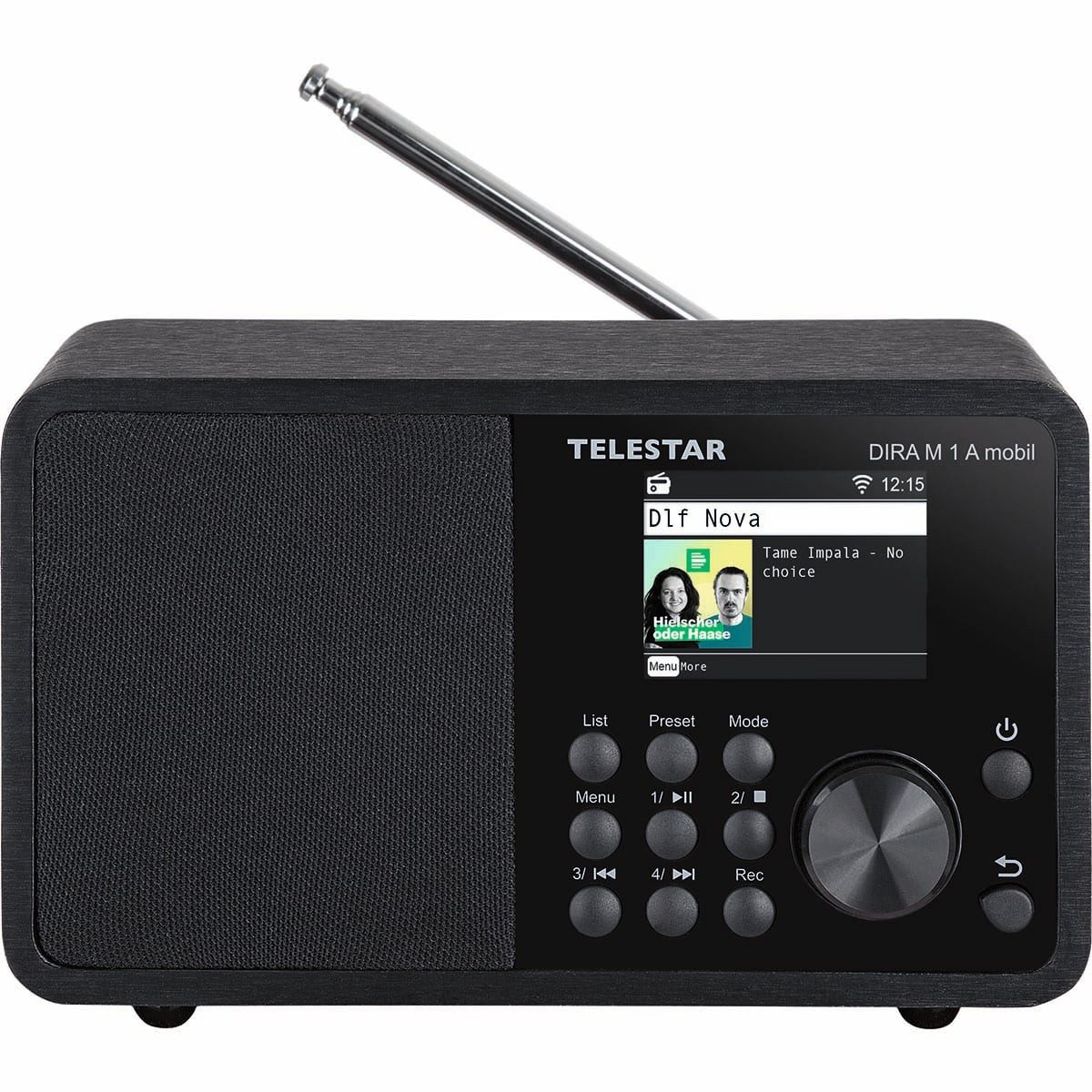 TELESTAR 30-011-02 Radio (Internet Radio, 30 W, DAB+/FM, Internet, Bluetooth, EWF-Warns, USB-Wiedergabe, Akku-Betrieb)