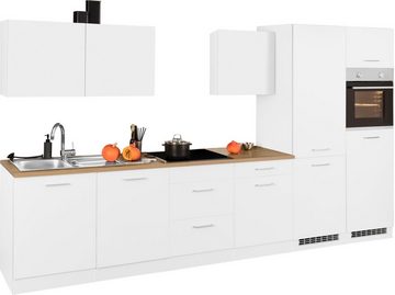 HELD MÖBEL Küchenzeile Kehl, ohne E-Geräte, Breite 360 cm, für Kühl/Gefrierkombination