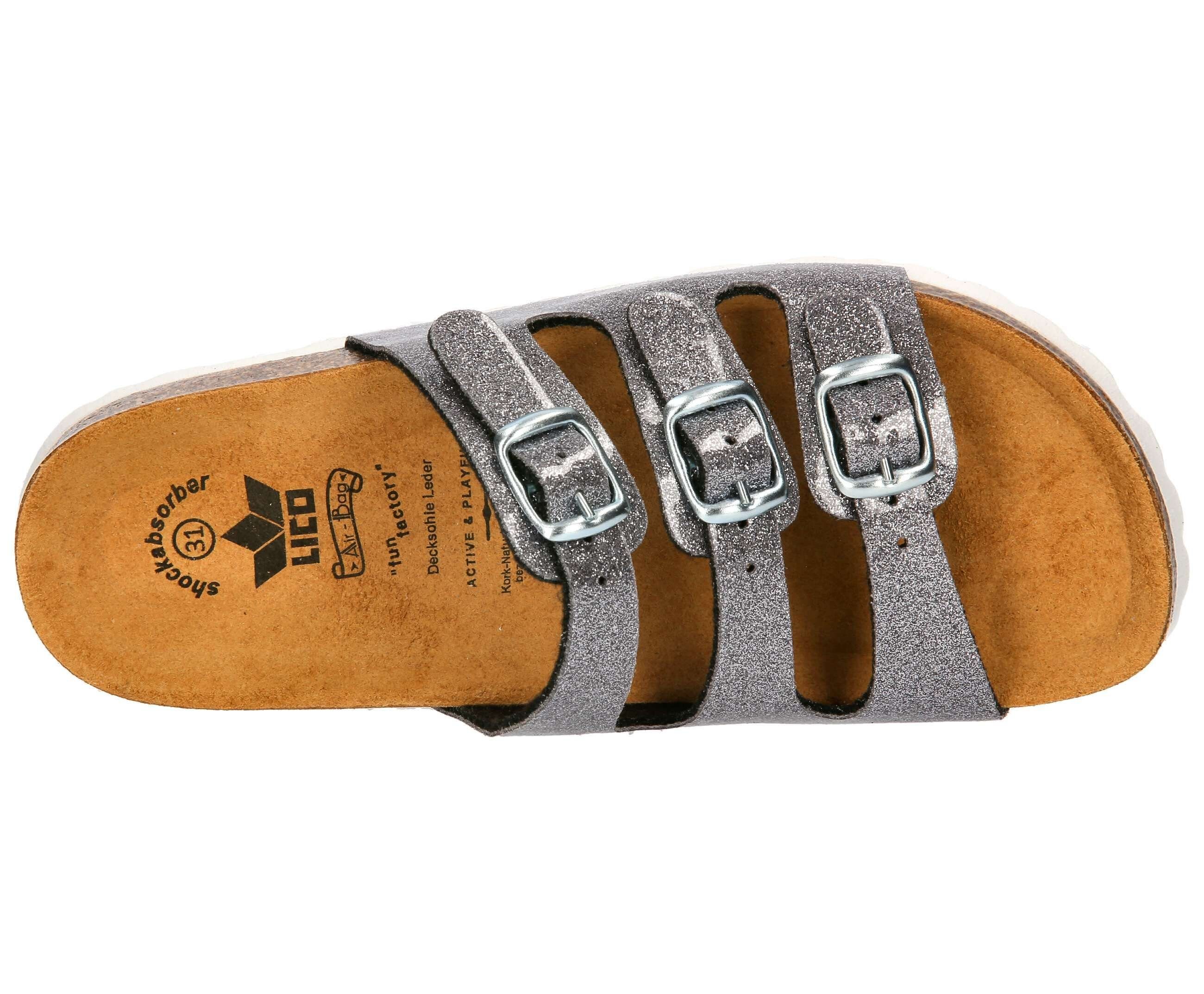 Lico Pantolette Bioline Kids Glitter Pantolette