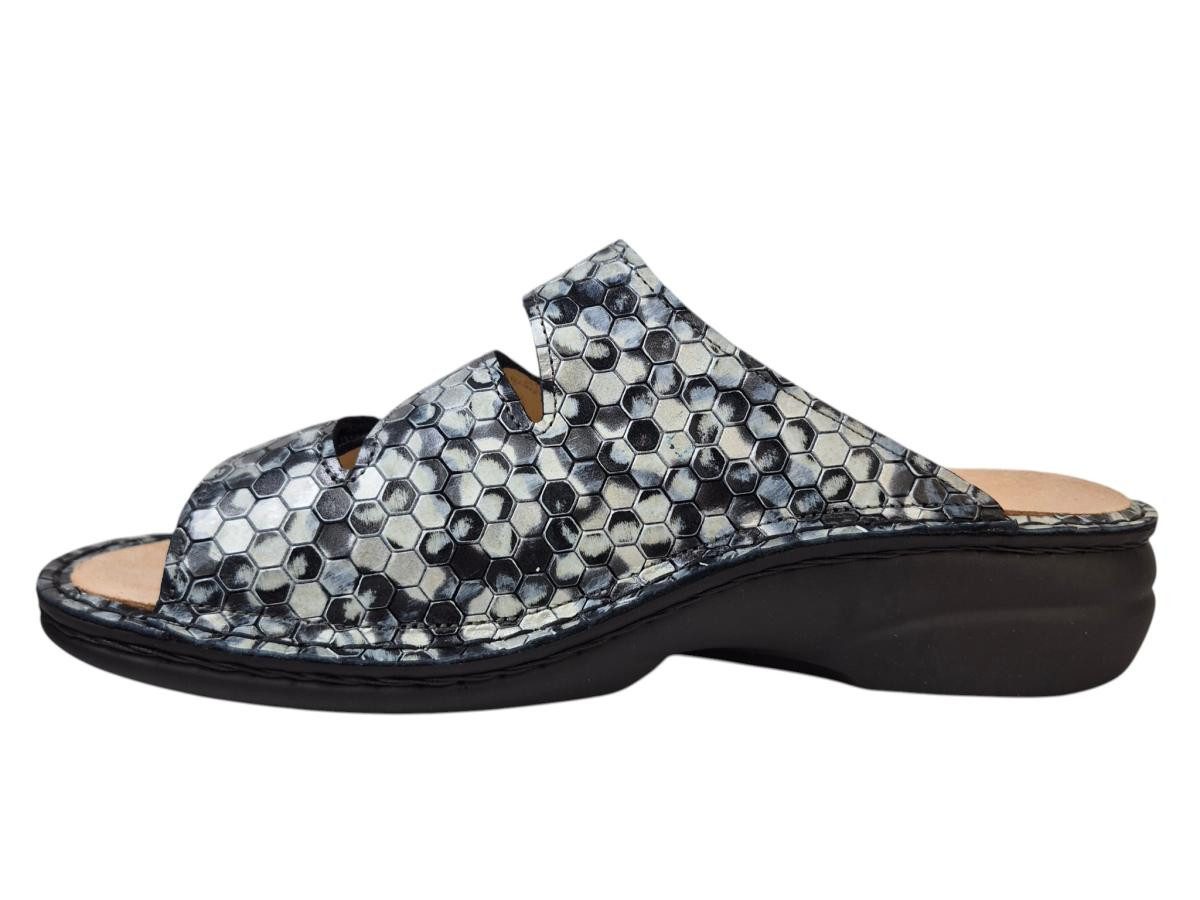 Finn Comfort KOS Nabuk indigo Pantolette