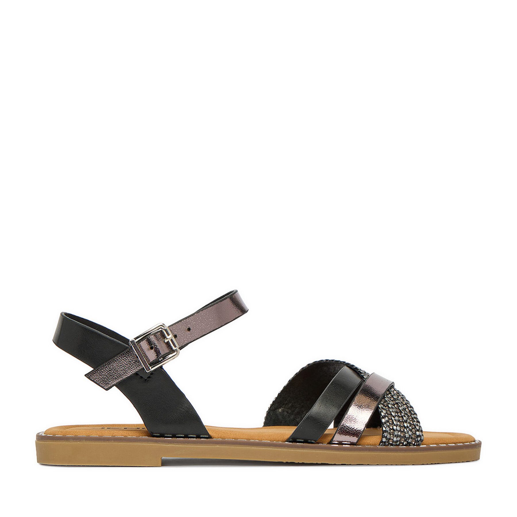 Jenny Jenny Damen-Sandalen Schwarz Sandale