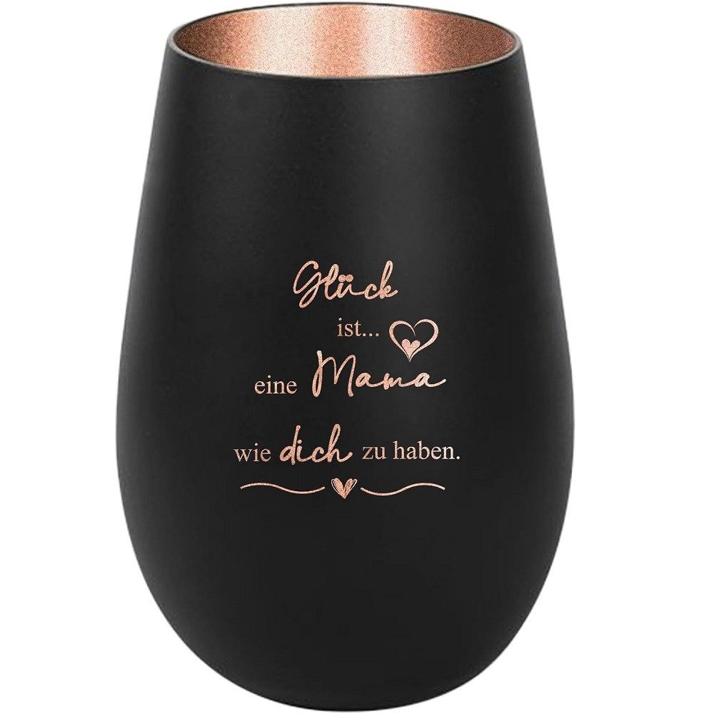Windlicht Personalisiertes Windlicht: 'Glück ist... eine Mama wie dich zu haben.