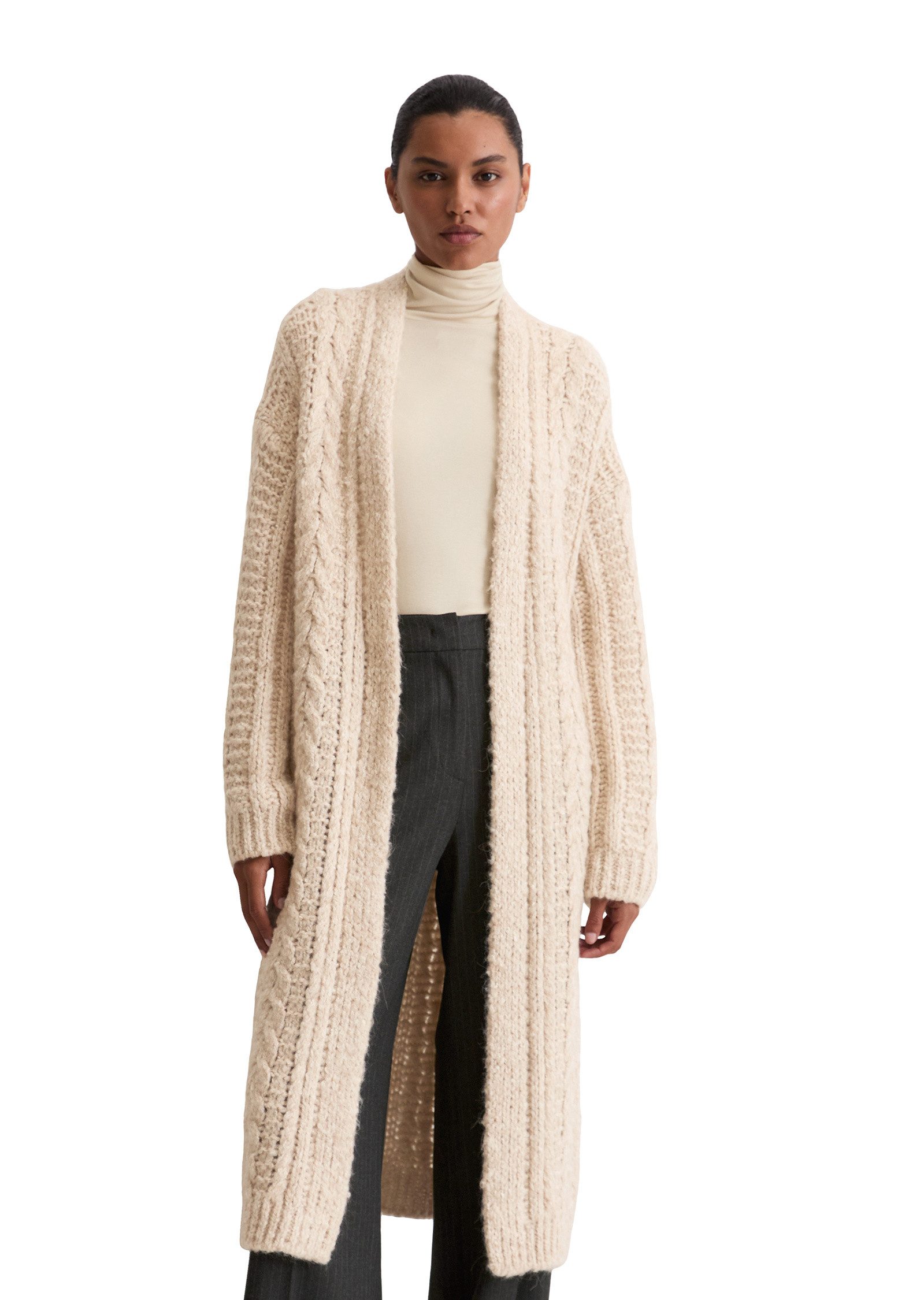 Marc O'Polo Cardigan aus softem Alpakawolle-Mix
