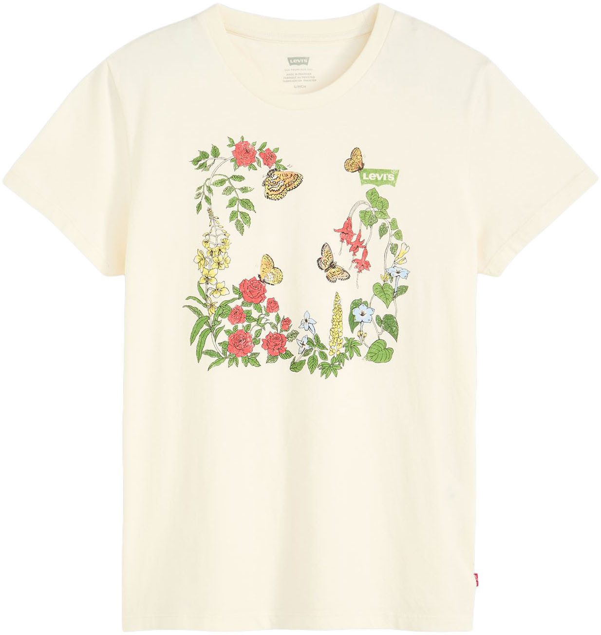 Levi's® T-Shirt THE PERFECT TEE mit Blumen Print