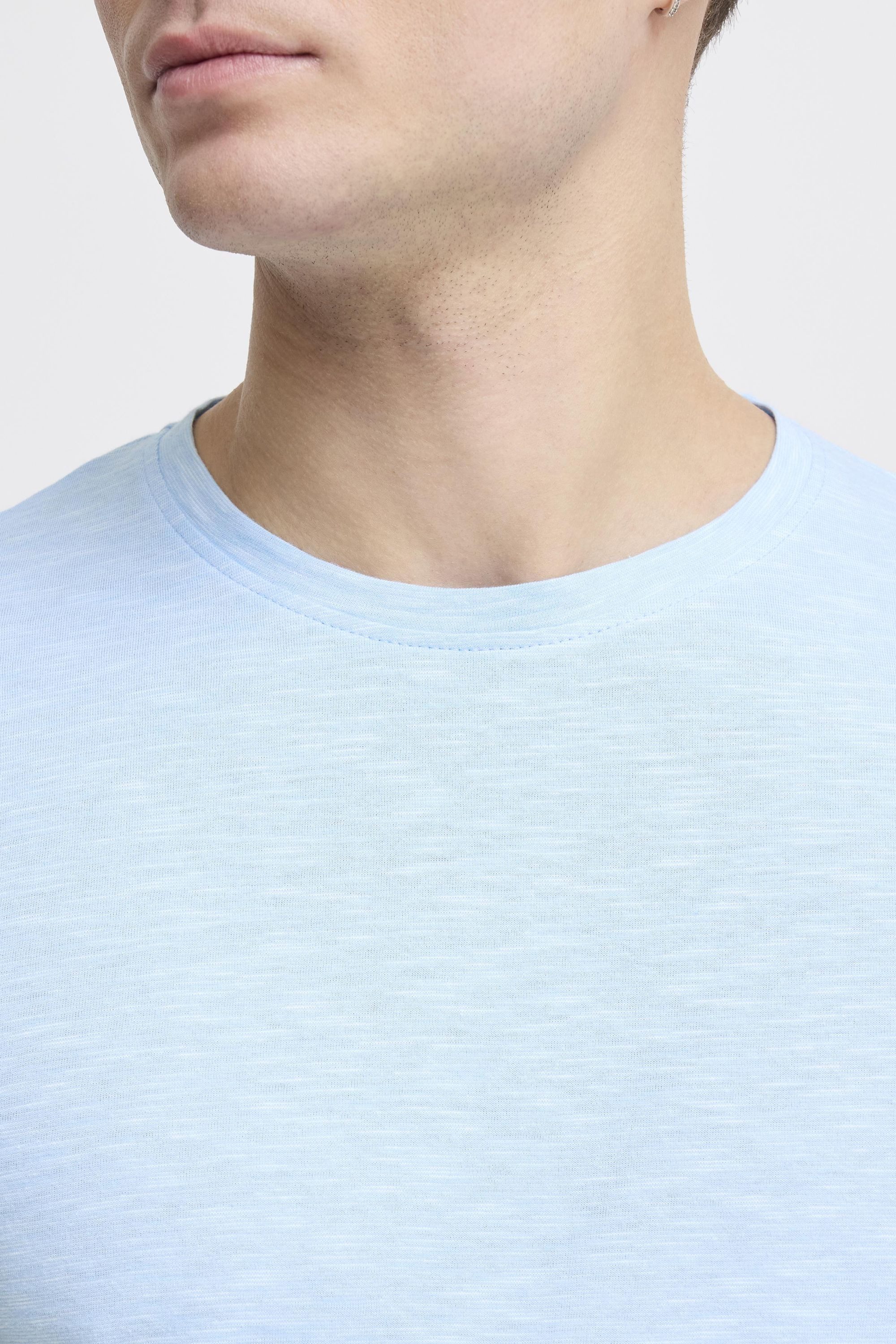 !Solid Rundhalsshirt SDFigos Kurzarmshirt mit Melierung