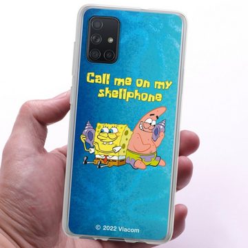 DeinDesign Handyhülle Patrick Star Spongebob Schwammkopf Serienmotiv, Samsung Galaxy A71 Silikon Hülle Bumper Case Handy Schutzhülle