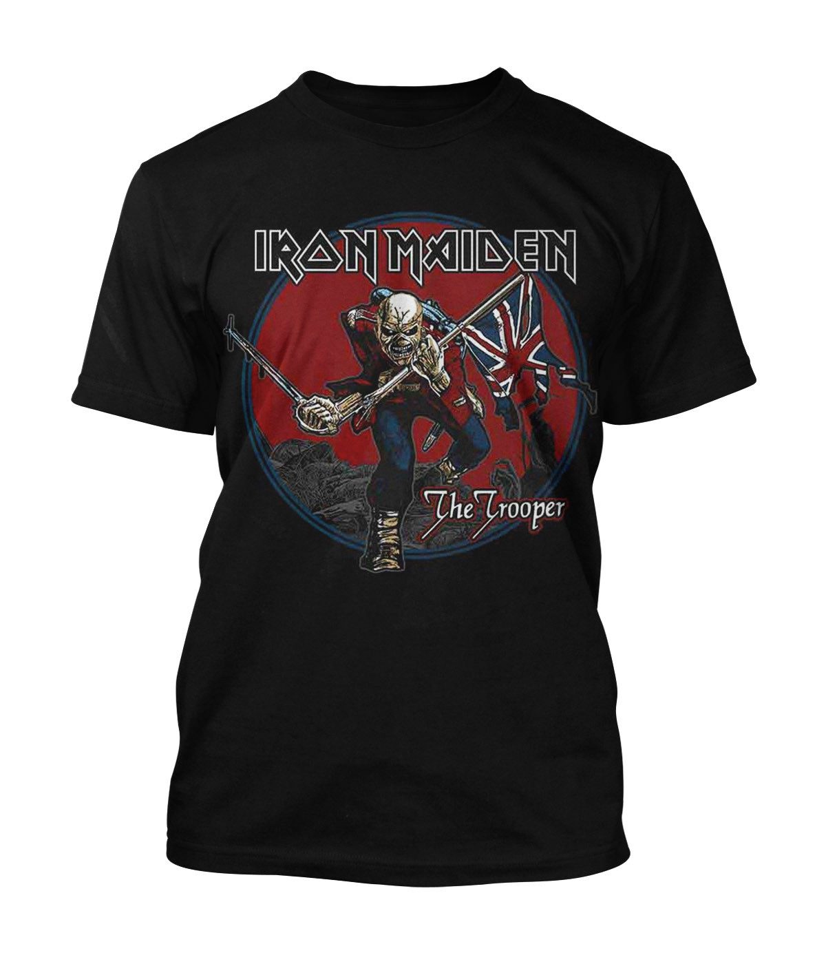 Iron Maiden T-Shirt Trooper Red Sky