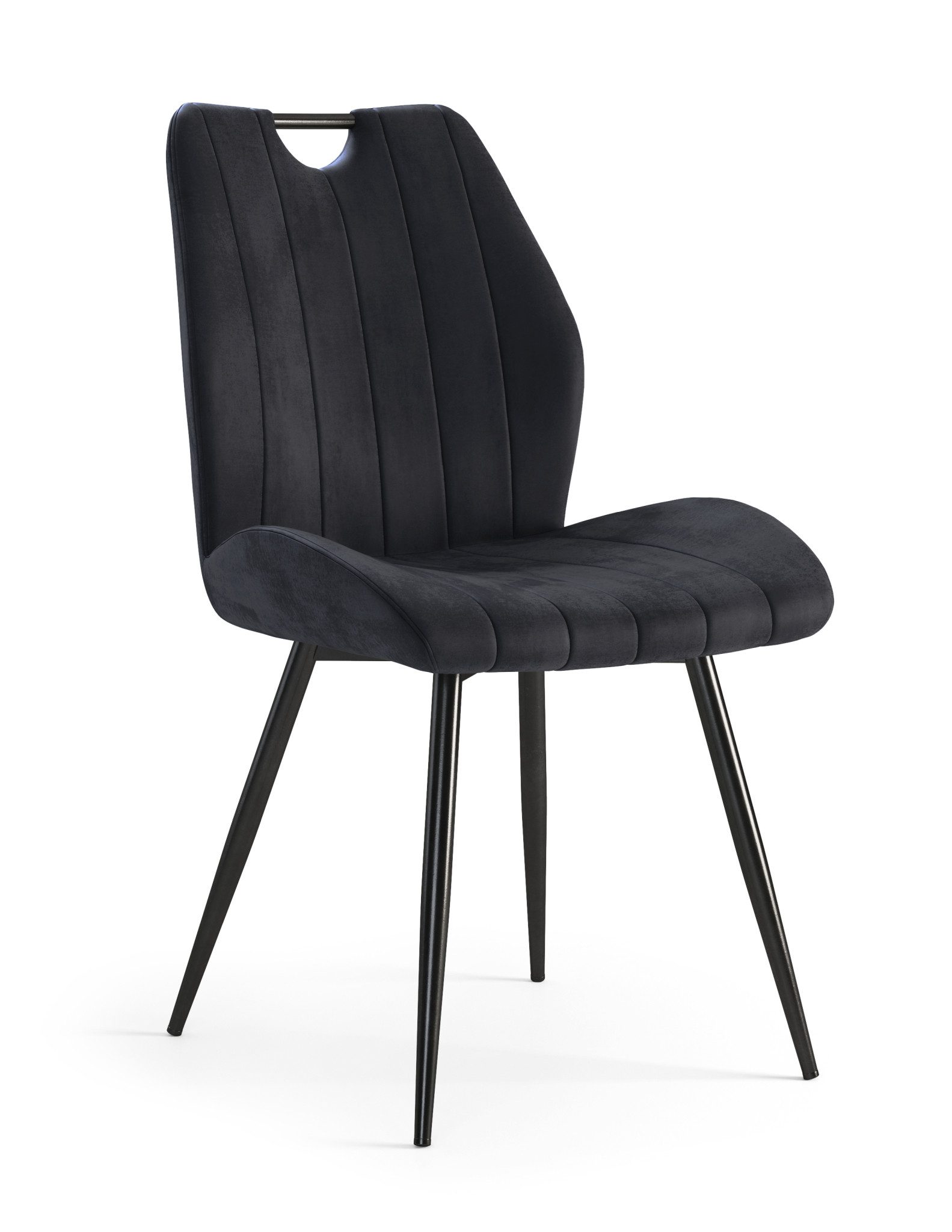 designimpex Esszimmerstuhl Design SO-1 Esszimmerstuhl Stuhl Stühle Samt Esszimmer Velour