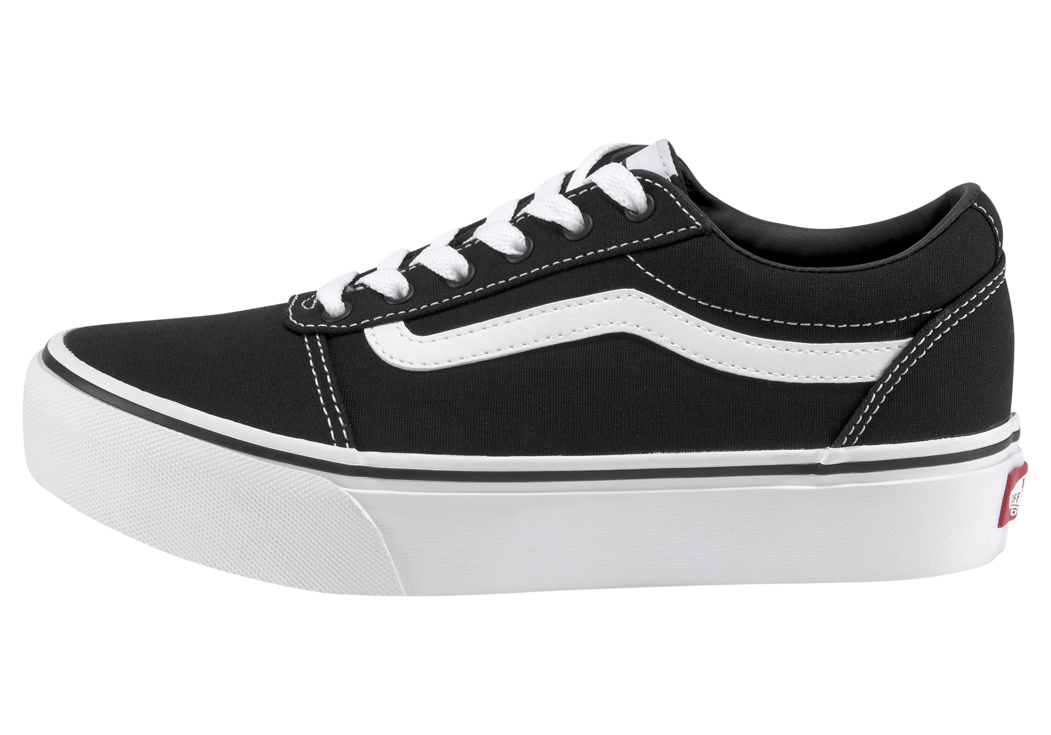 Vans Ward Platform Plateausneaker (für Kinder & Jugendliche) aus textilem Canvas-Material – Bild 2 von 5