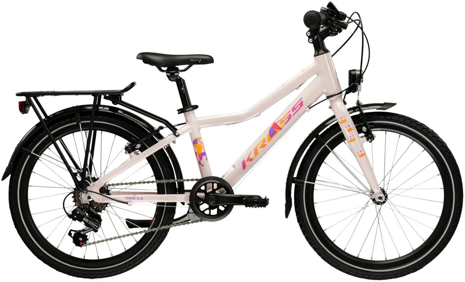 Kinderfahrrad Kinderrad Lea Mini 3.0 pink 6 Gänge