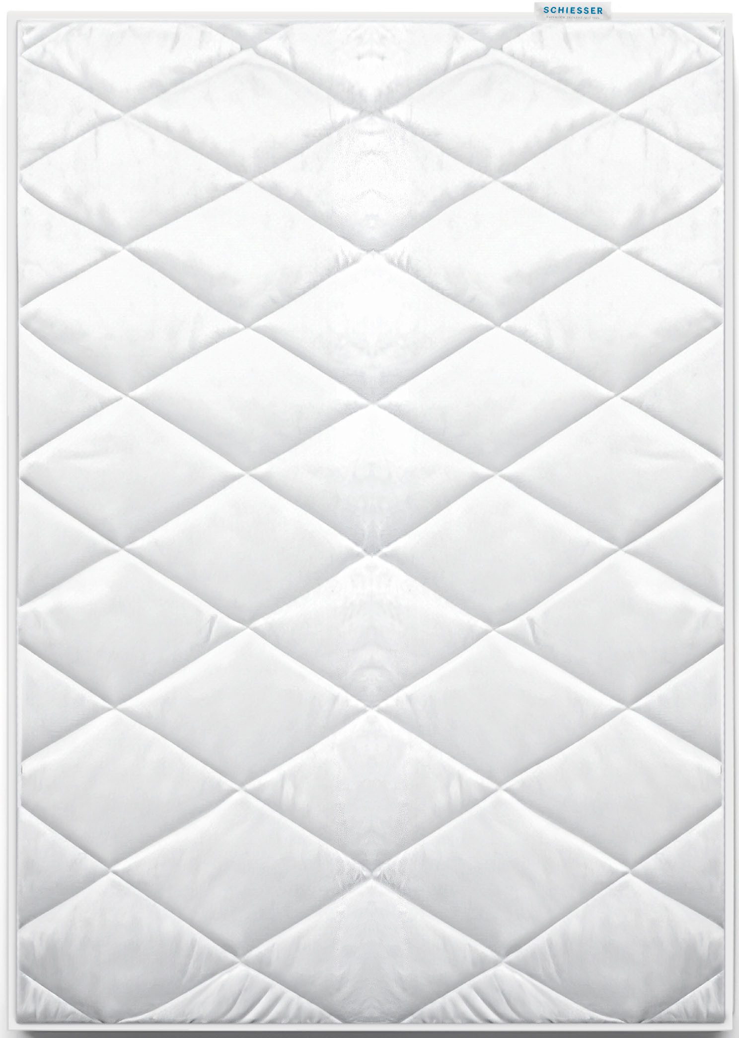 Schiesser 4-Jahreszeitenbett Lykke - 2 zusammenknöpfbare Steppdecken für Sommer und Winter, STANDARD 100 by OEKO-TEX® zertifiziert