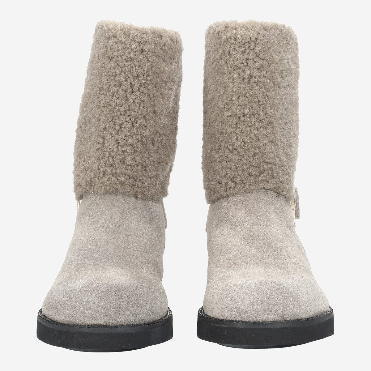 BOSS Boss Eleri_Bootie, Stiefeletten, Beige, Damen Stiefelette günstig online kaufen