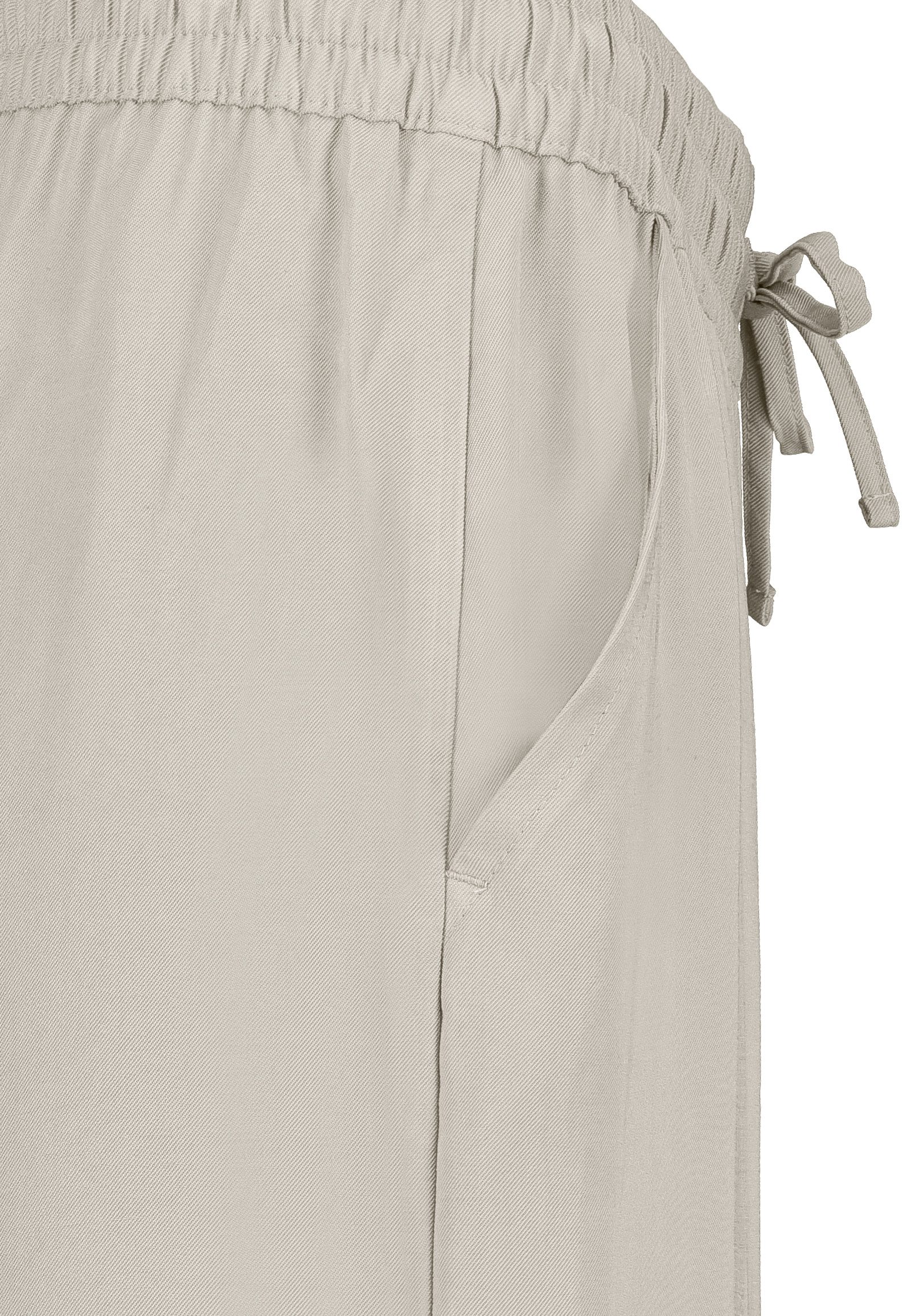 SUBLEVEL Chinos Damen Luftige Sommerhose Freizeit Weit geschnitten Stoffhose Musselin