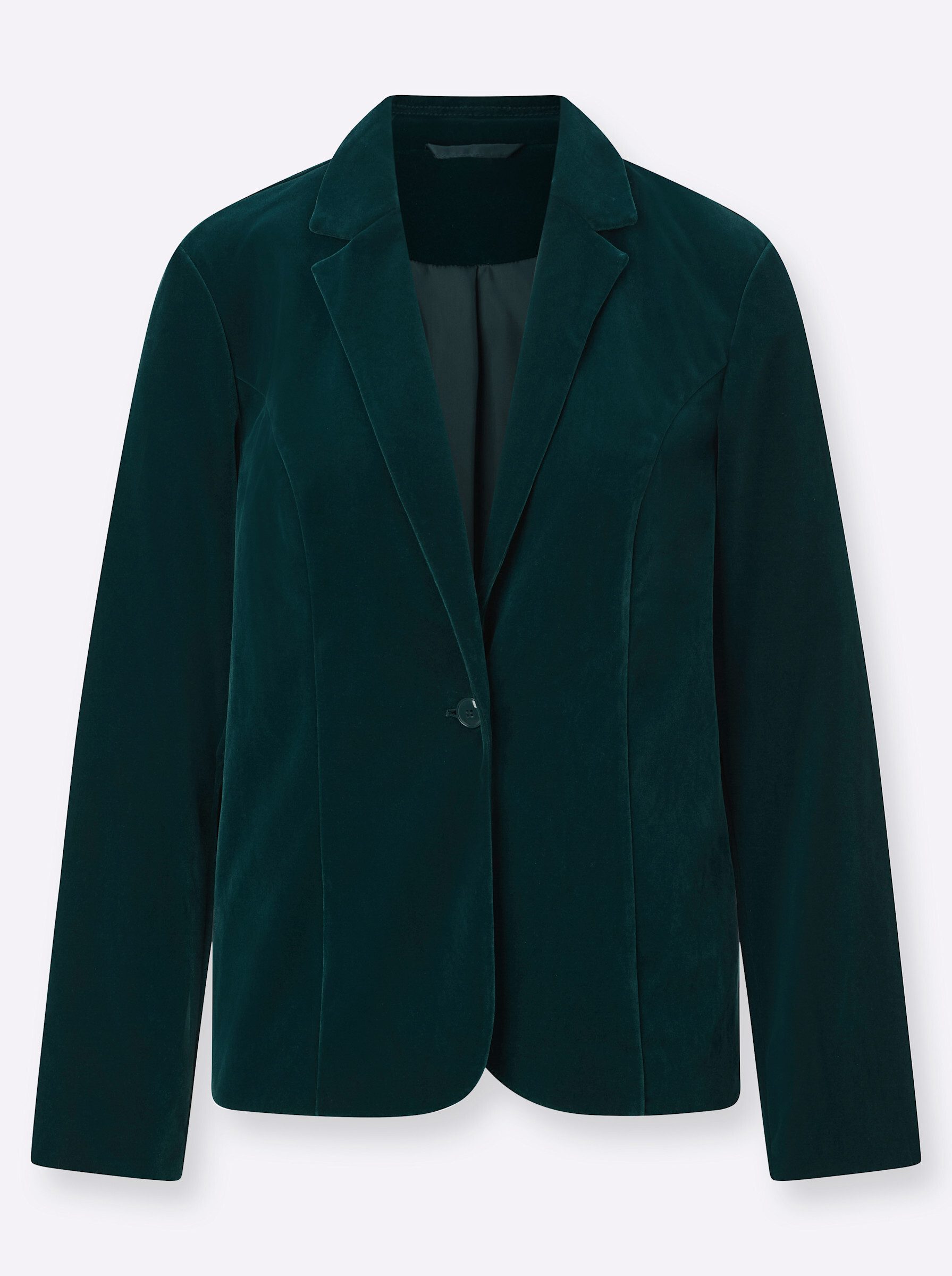 Sieh an! Blusenblazer Samtblazer . günstig online kaufen
