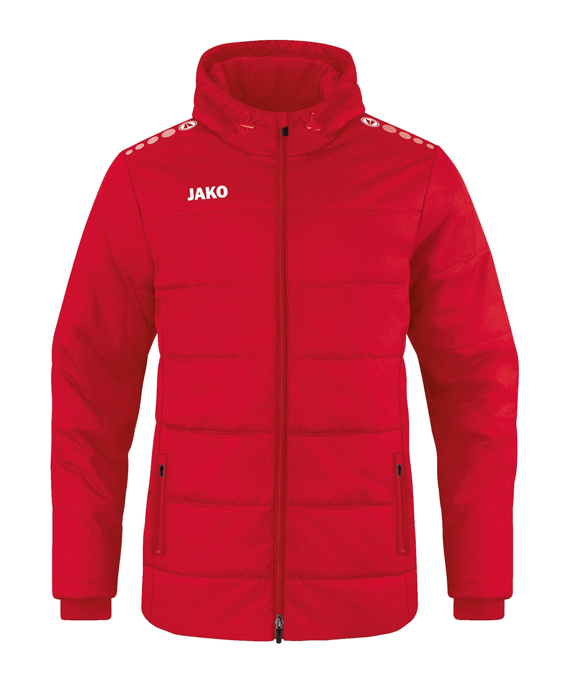 Jako Allwetterjacke Team Coach Kapuzenjacke (1-St) Kapuze_Kordelzug