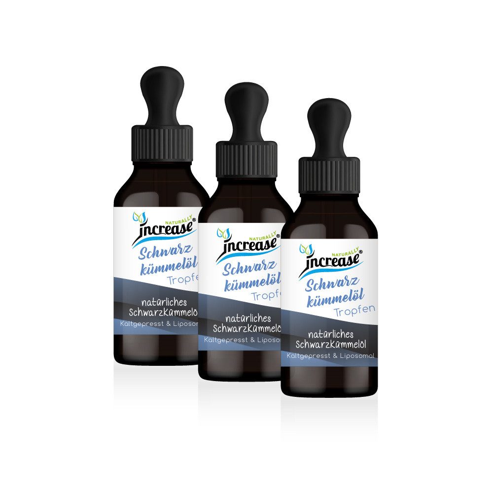 Nimm 3, zahl 2 Aktion Liposomales Schwarzkümmelöl - 2000mg pro Tag Tropfen