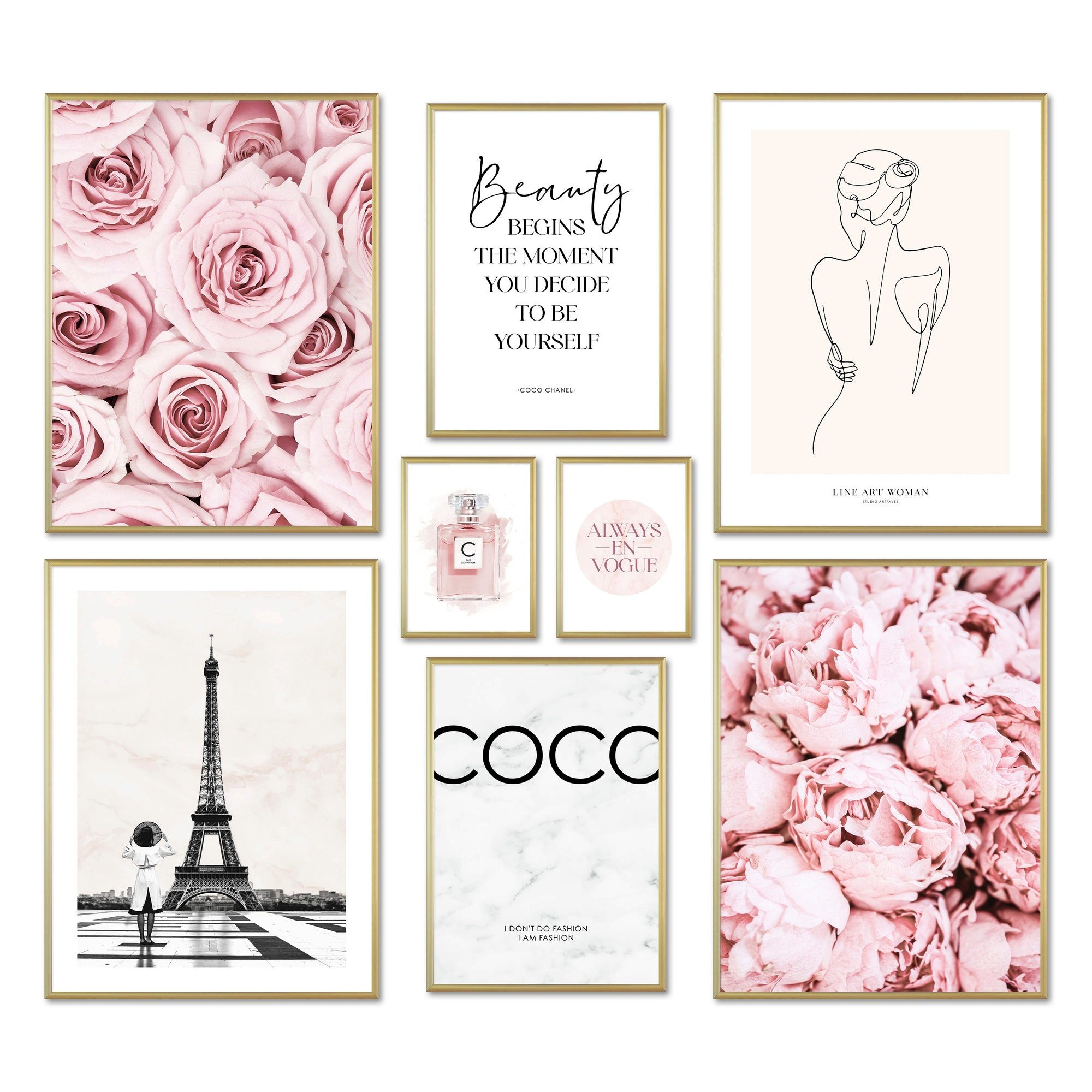 ARTFAVES Bilder-Collage Poster Set - COCO günstig online kaufen