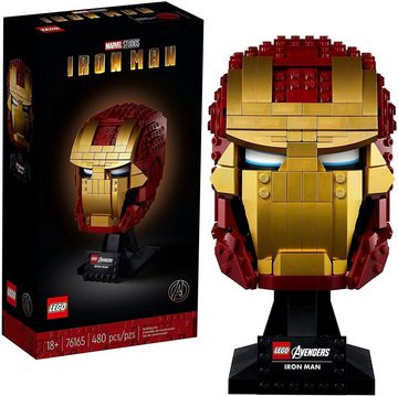 LEGO® Konstruktionsspielsteine Super Heroes 76165 Iron Man Helm, (480 St)