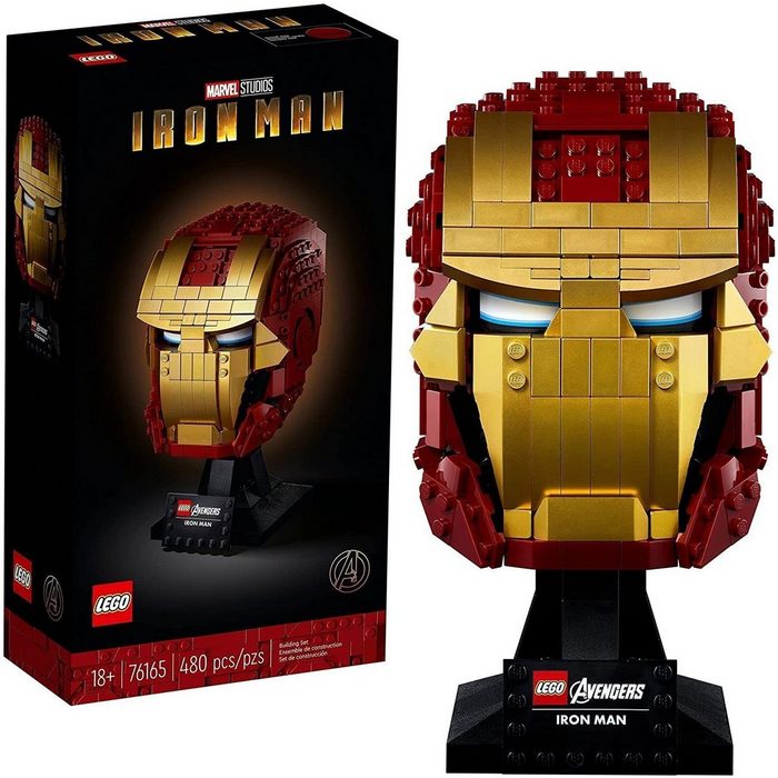 LEGO® Konstruktionsspielsteine Super Heroes 76165 Iron Man Helm (480 St) PE10131