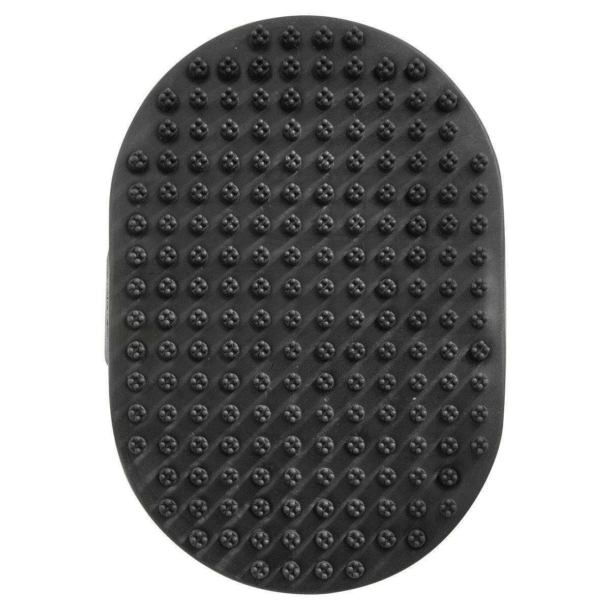 Fellbürste Massagebürste oval Noir für Hunde