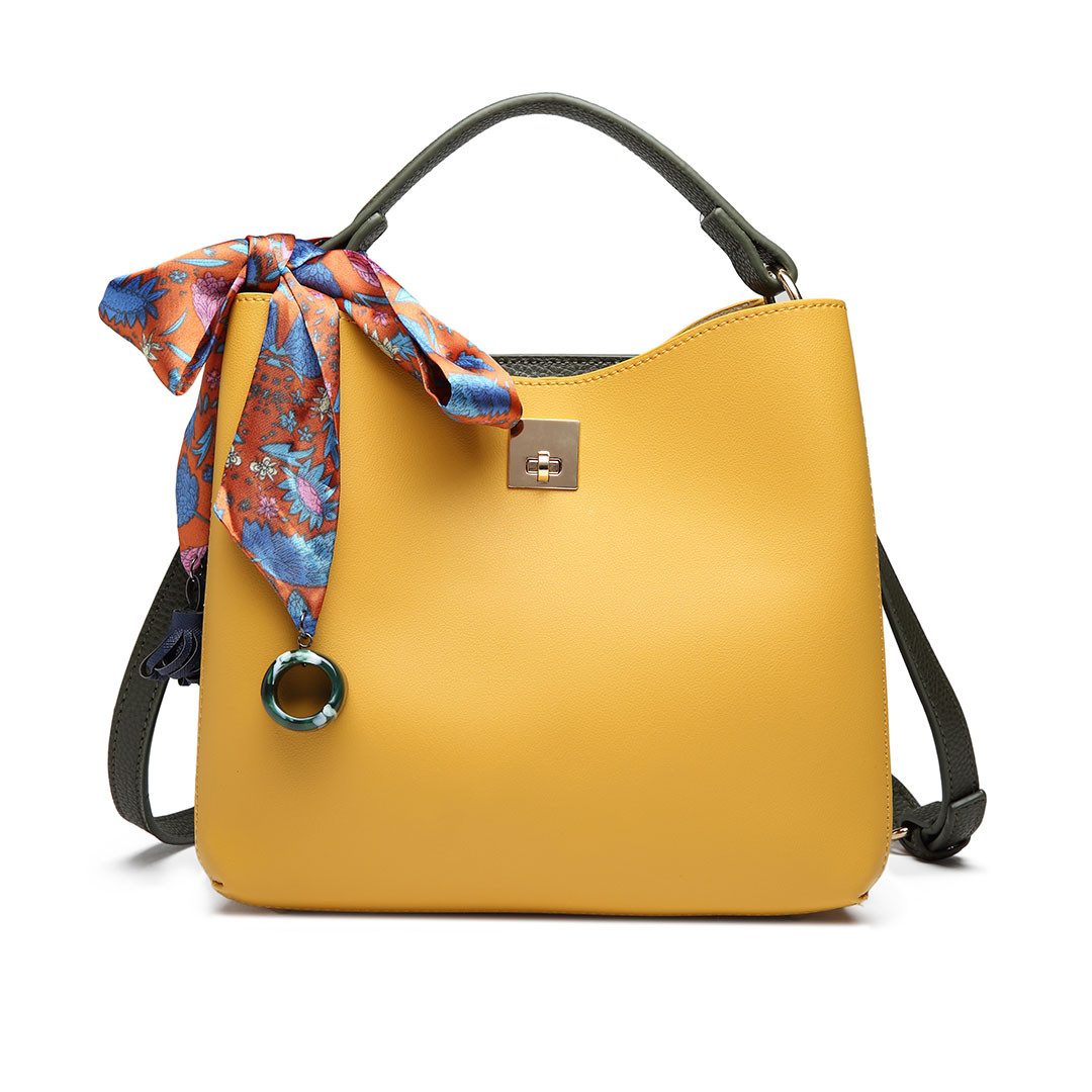 Miss Lulu Tragetasche Seidenschal-Deko-Tragetasche