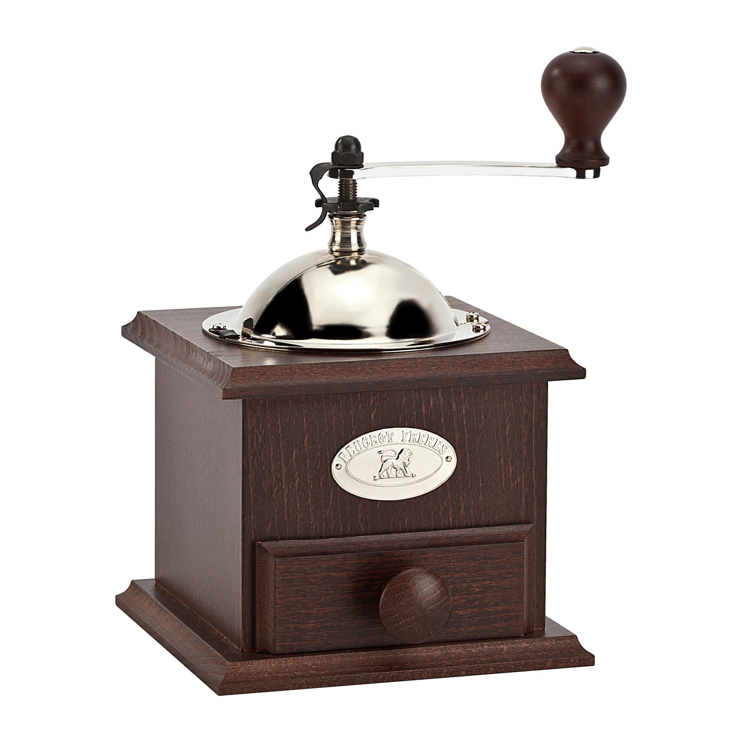 PEUGEOT Kaffeemühle NOSTALGIE 21cm Buchenholz Edelstahl
