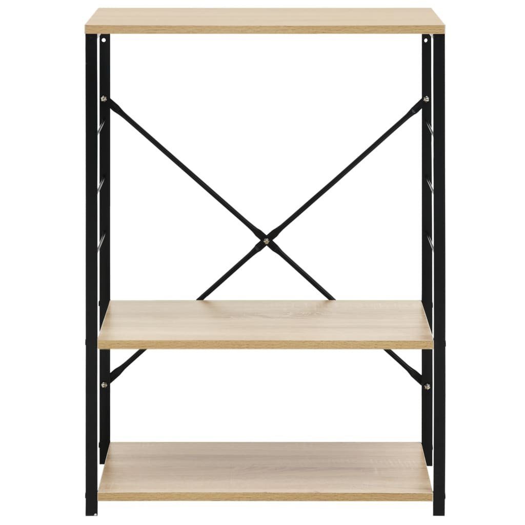 und cm Schubkasteneinsatz Eichefarben Holzwerkstoff Schwarz vidaXL Mikrowellenregal Schwarz 60×39,6×79,5 Eiche