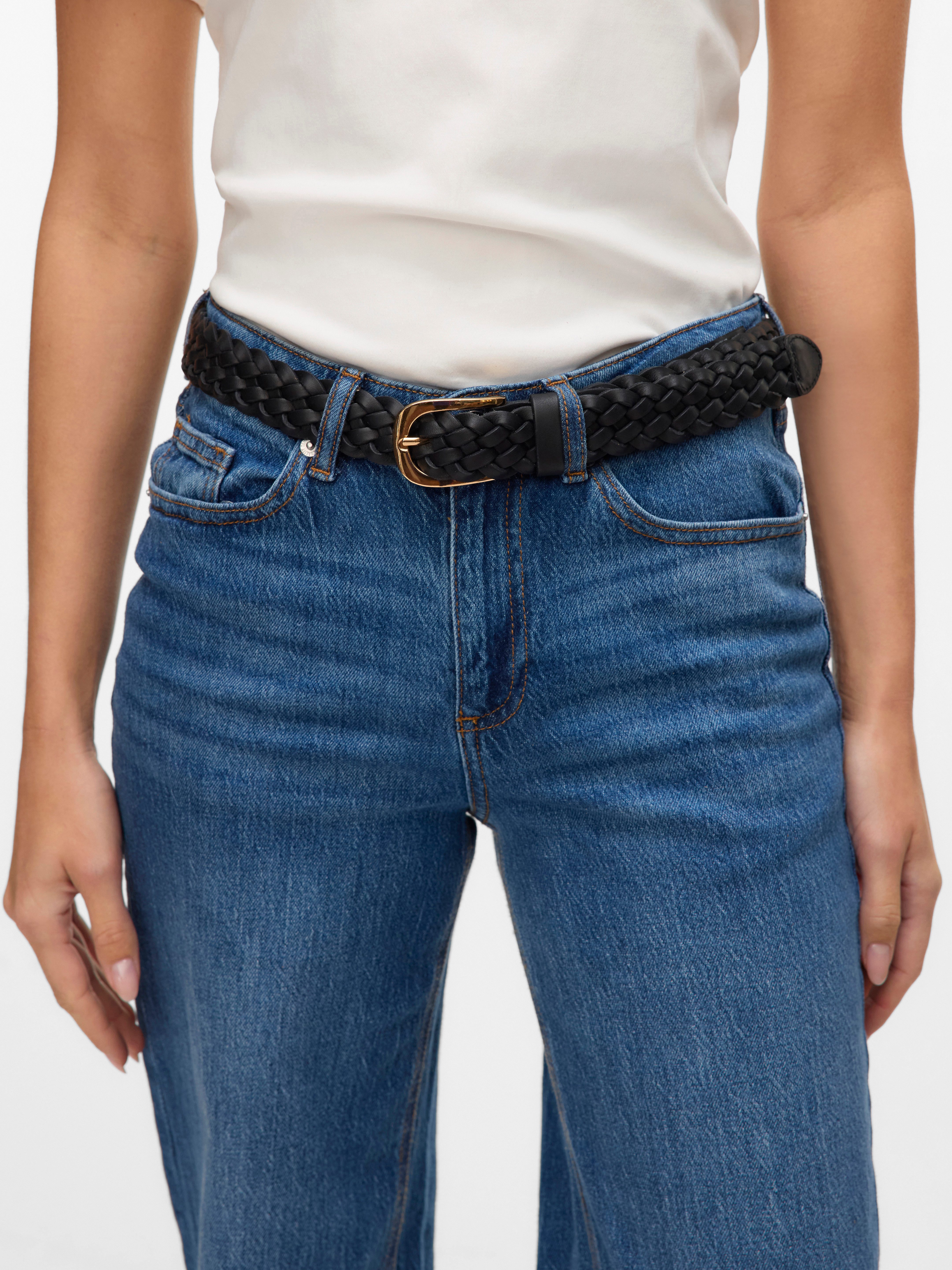 Vero Moda Flechtgürtel VMALICE LEATHER BELT NOOS