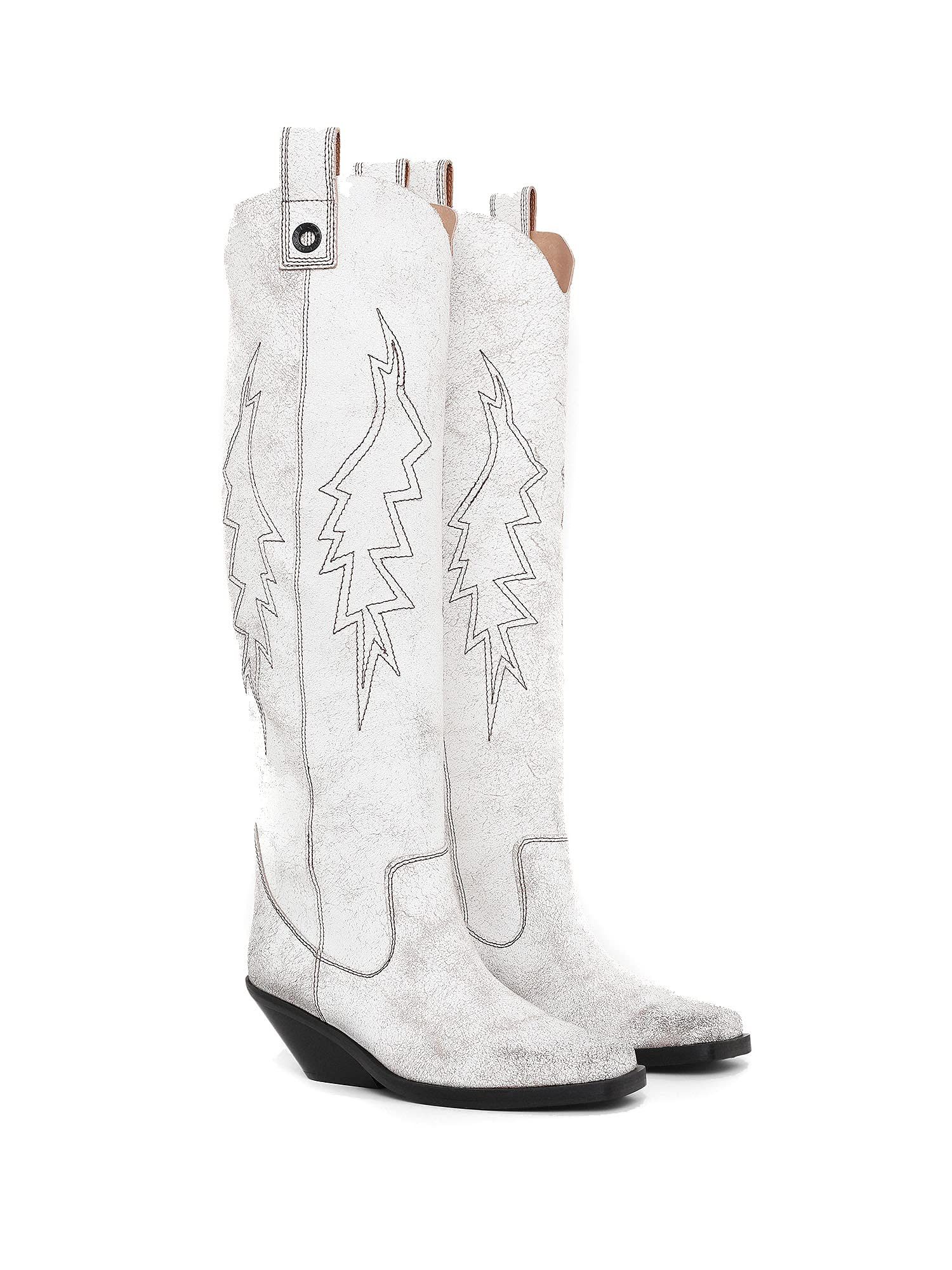 Diesel Diesel Damen "GIUDECCA" D-GIUDECCA MHB Cowboystiefel #582 (EUR 36) Stiefel