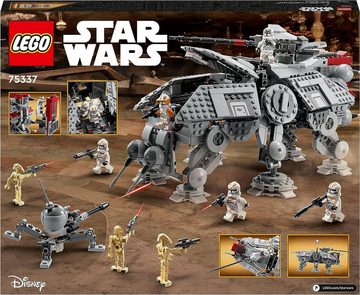 LEGO® Konstruktionsspielsteine Star Wars AT-TE Walker Bewegliches Spielzeugmodell Set mit Minifiguren, (Geschenk Weihnachten, Geburtstag, Frauen Männer Kinder, 1082 St., Baukasten Kinder & Erwachsene, Sale), Bausteine Konstruktionssteine, Bausatz, Spielzeug, Klemmbausteine