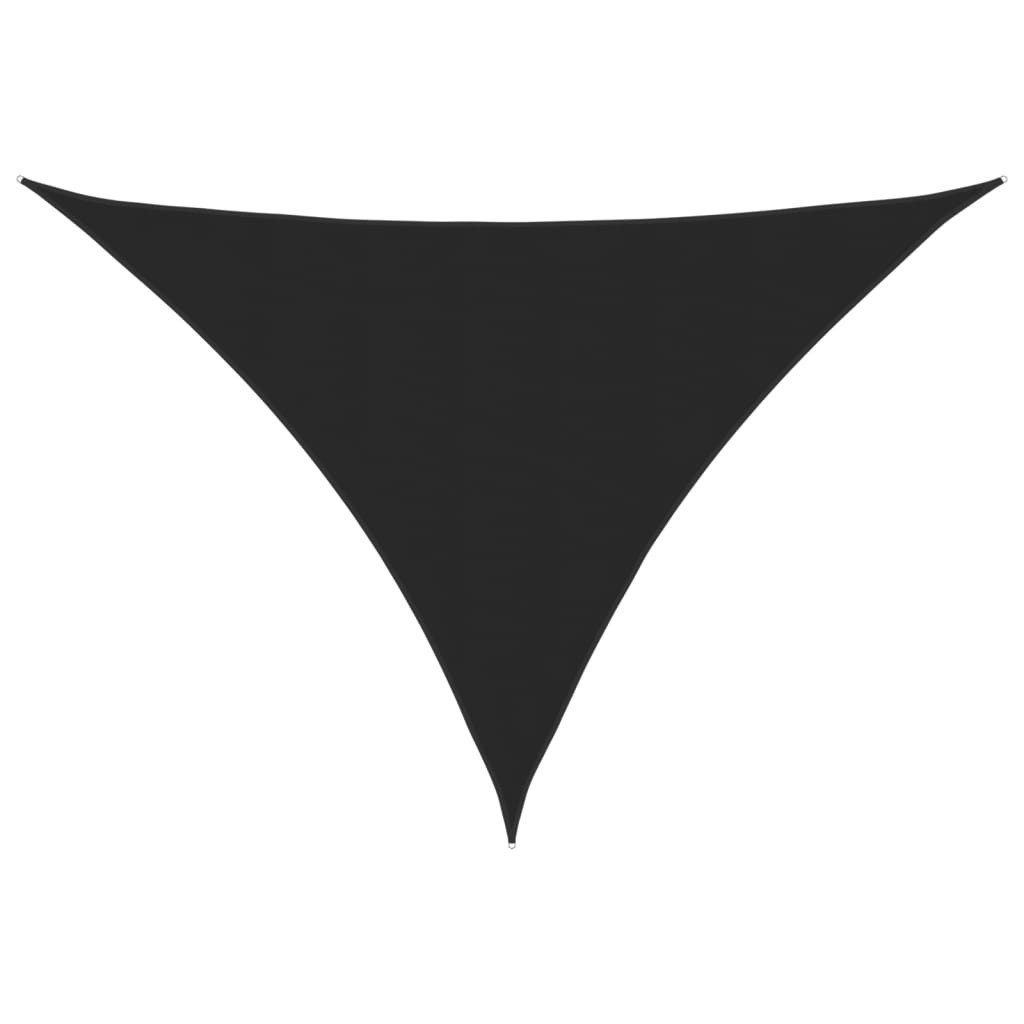 Sonnensegel Sonnensegel Oxford-Gewebe Dreieckig 3x4x4 m Schwarz