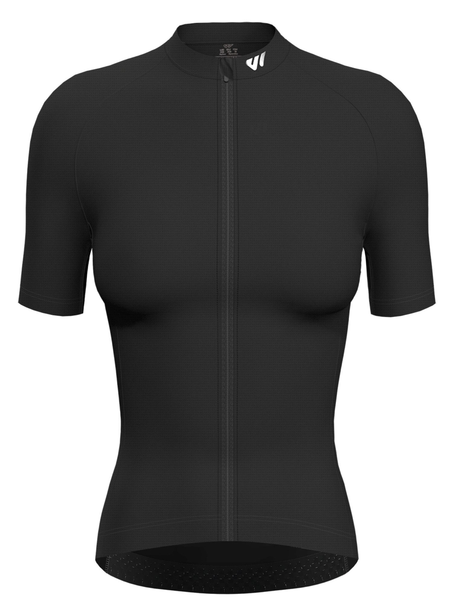 Wulibike Radtrikot Damen, Fahrradtrikot Classic Kurzarm Slim Fit mit Frontreißverschluss (1-tlg) Elastischer Schnelltrocken-Stoff, 3 Taschen & Reflektoren