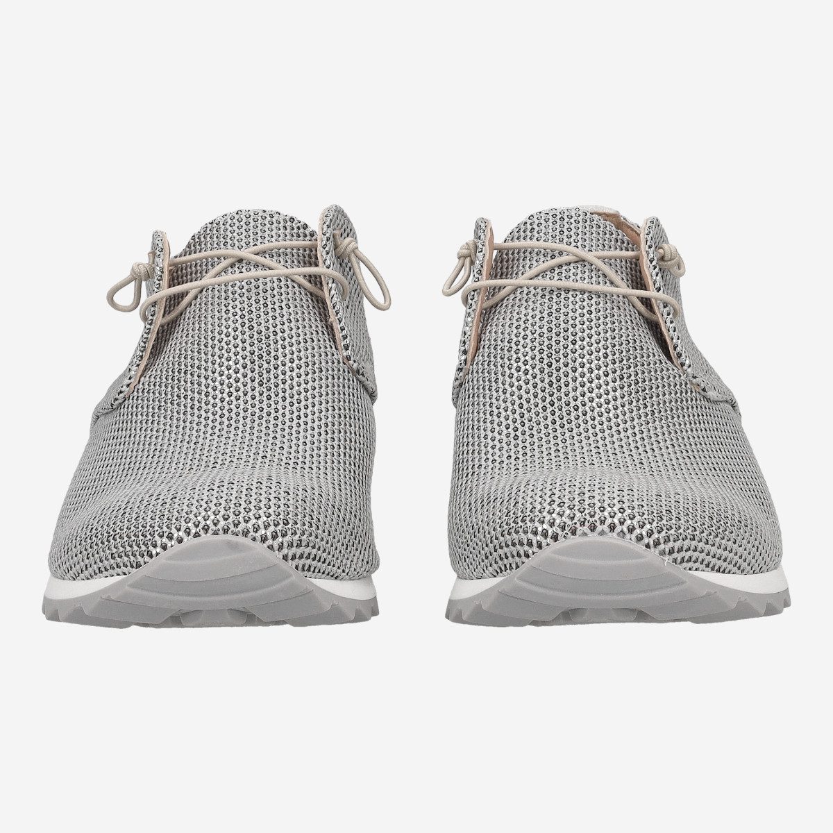 Donna Carolina KETA SHEP 51.763.050-007, Sneaker in Silber für Damen Sneaker
