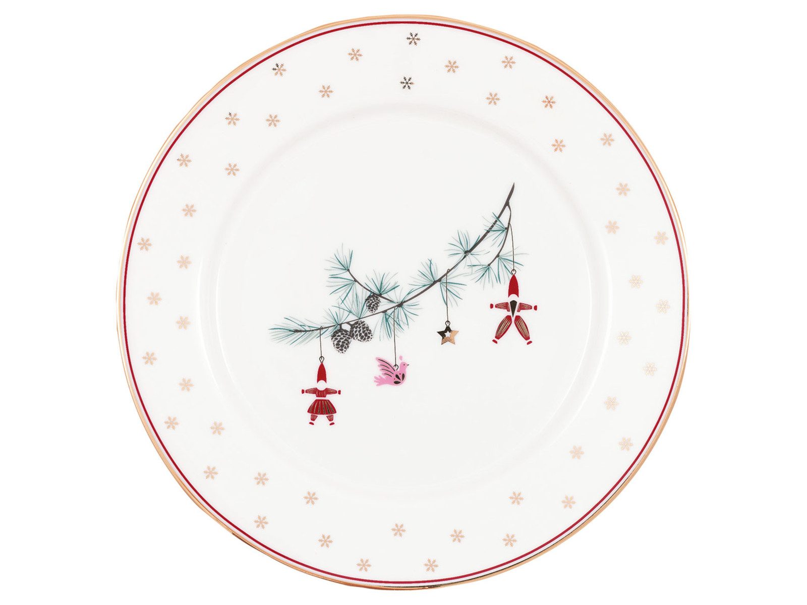 Greengate Хлібна тарілка Juana Хлібна тарілка white 15cm