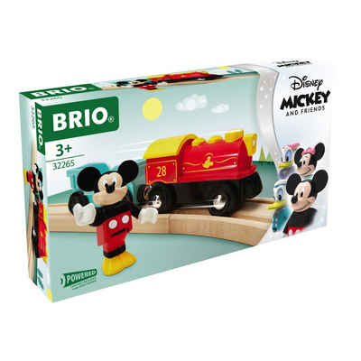 BRIO® Spielzeugeisenbahn-Lokomotive World Eisenbahn Zug Batteriebetriebener Micky Maus Zug 3 Teile 32265