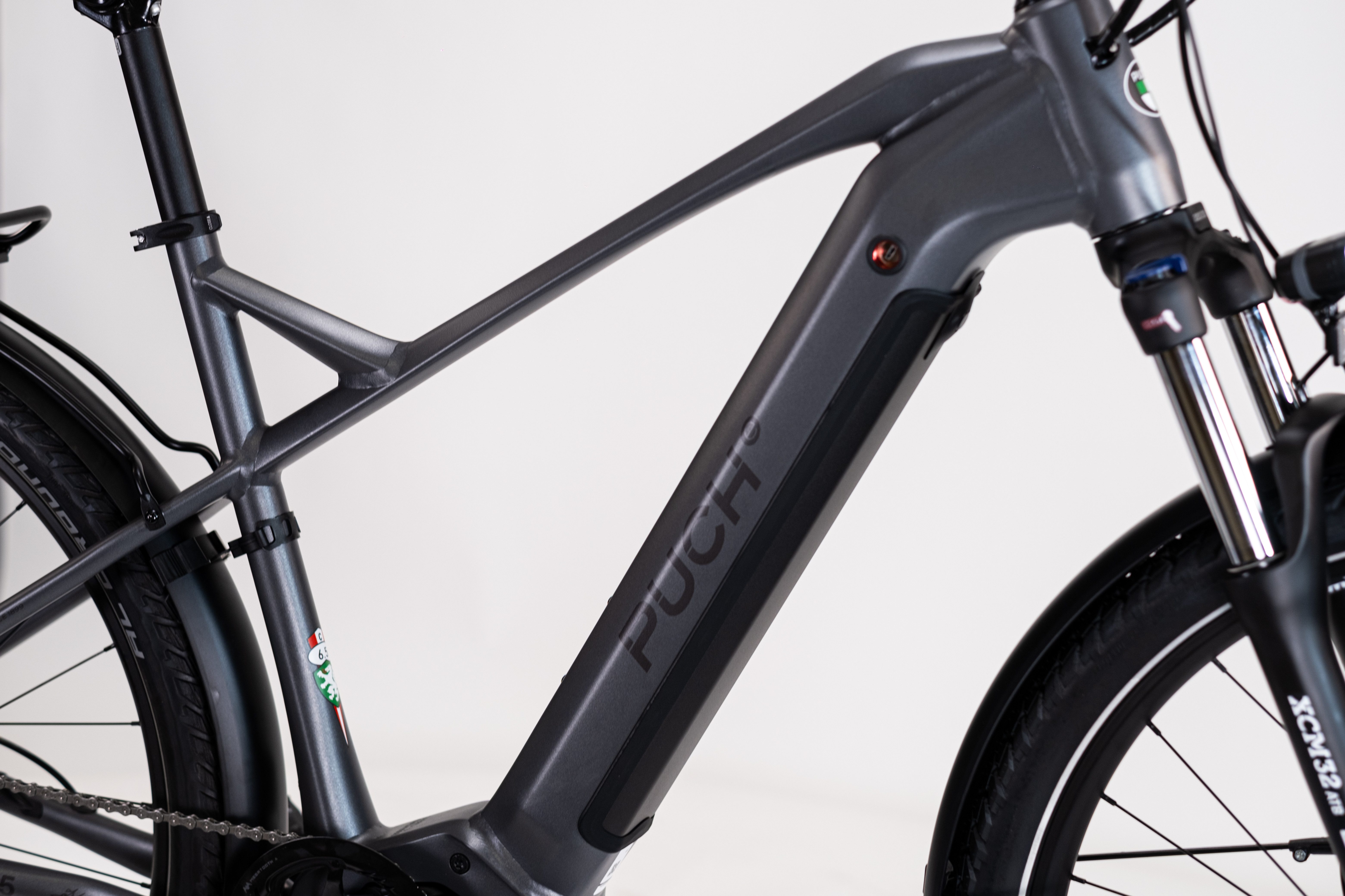 PUCH E-Bike Mountainbike PUCH C6.5 SUV / BOSCH 500 Wh 29" grau 10 Gänge, 10 Gang Shimano DEORE RDM-6000 Schaltwerk, Kettenschaltung, Mittelmotor, 500 Wh, BOSCH PERFORMANCE LINE CX 36 V/250 W