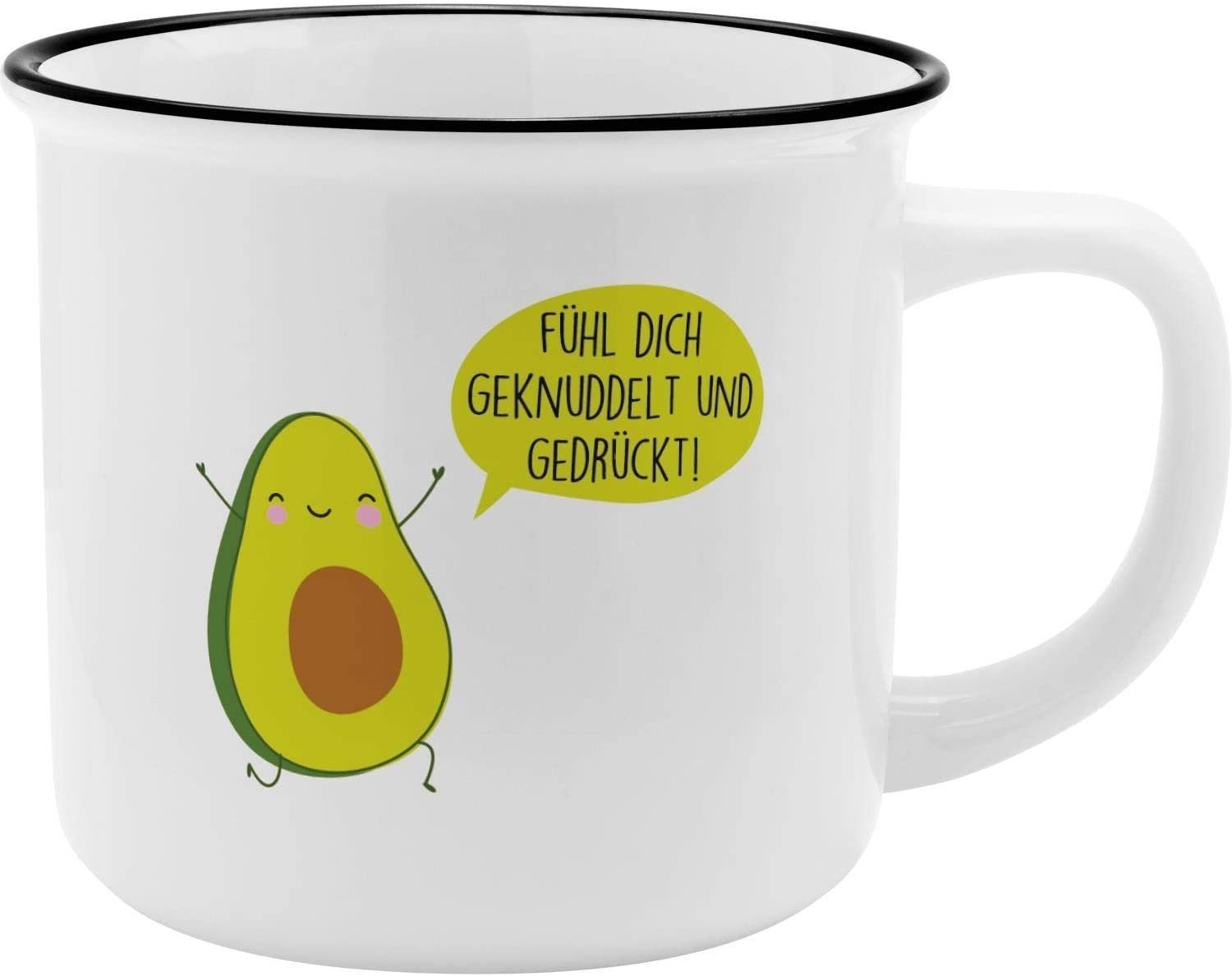 Sheepworld Tasse Tasse Becher Kaffeetasse Bürotasse Lieblingsbecher Sheepworld Fühl, Porzellan