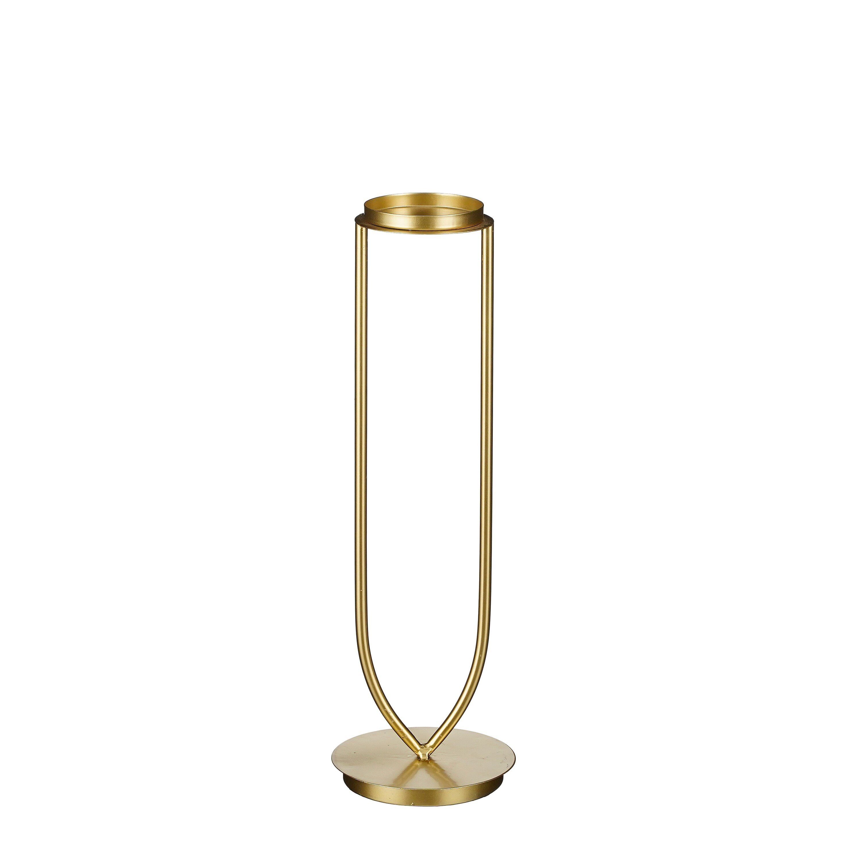 Mica Decorations Mica Decorations Kerzenstaender gold - l15xb15xh48cm