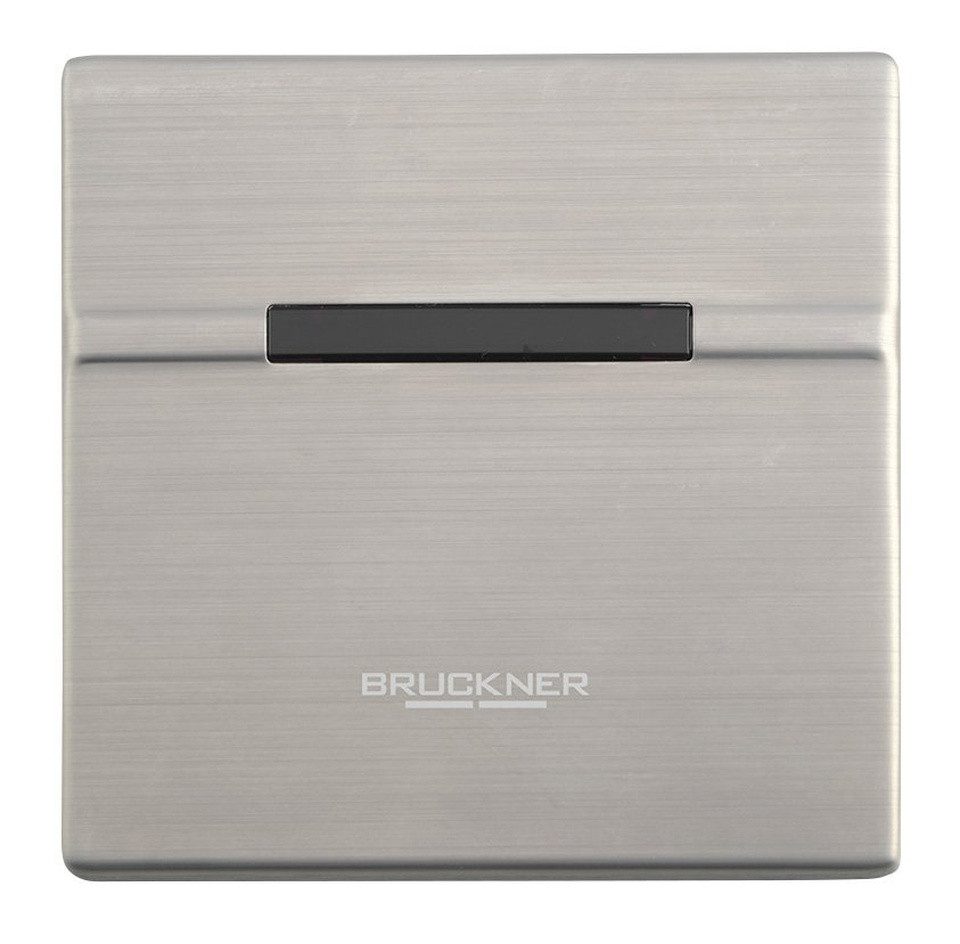 Bruckner Urinal-Druckspüler Sensor-Urinalspülung 6V DC, Edelstahl matt, Bruckner-121-537-1