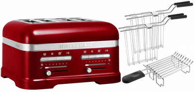 KitchenAid Toaster KitchenAid Paket 2, 4-Scheiben Toaster Artisan 5KMT4205