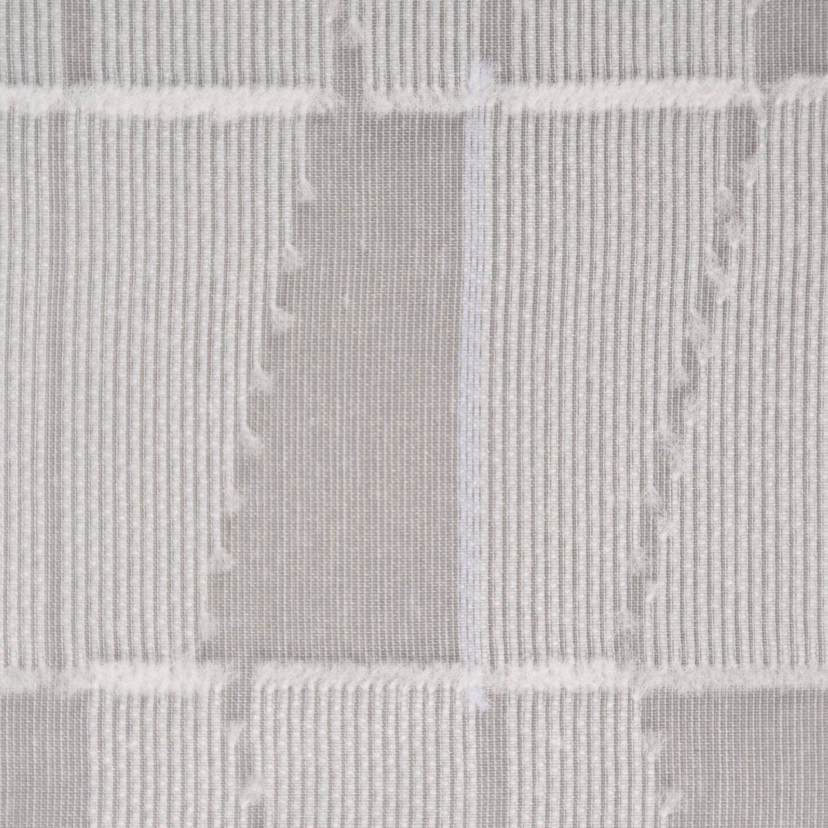 Meterware Rasch Textil Stores Scherli Kunstfaser, weiß überbreit Rechtecke 300cm, abstrakt halbtransparent