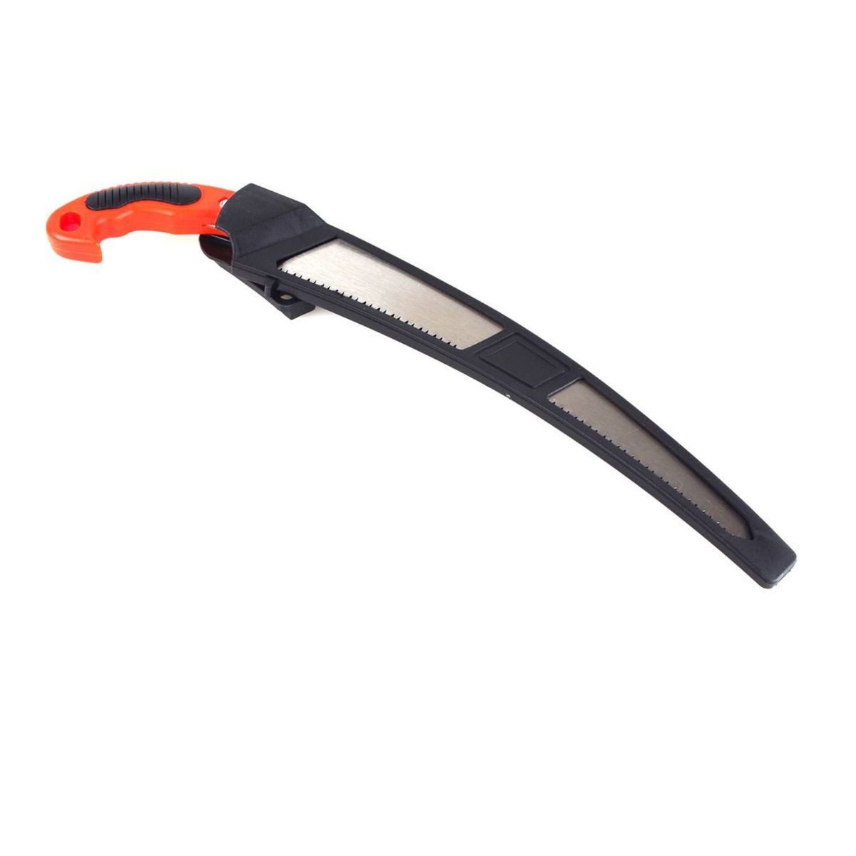 Veto Bügelsäge Säge ca. 33 cm Holster Gürtelklemme Astsäge Metall, mit Holster und Gürtelklemme