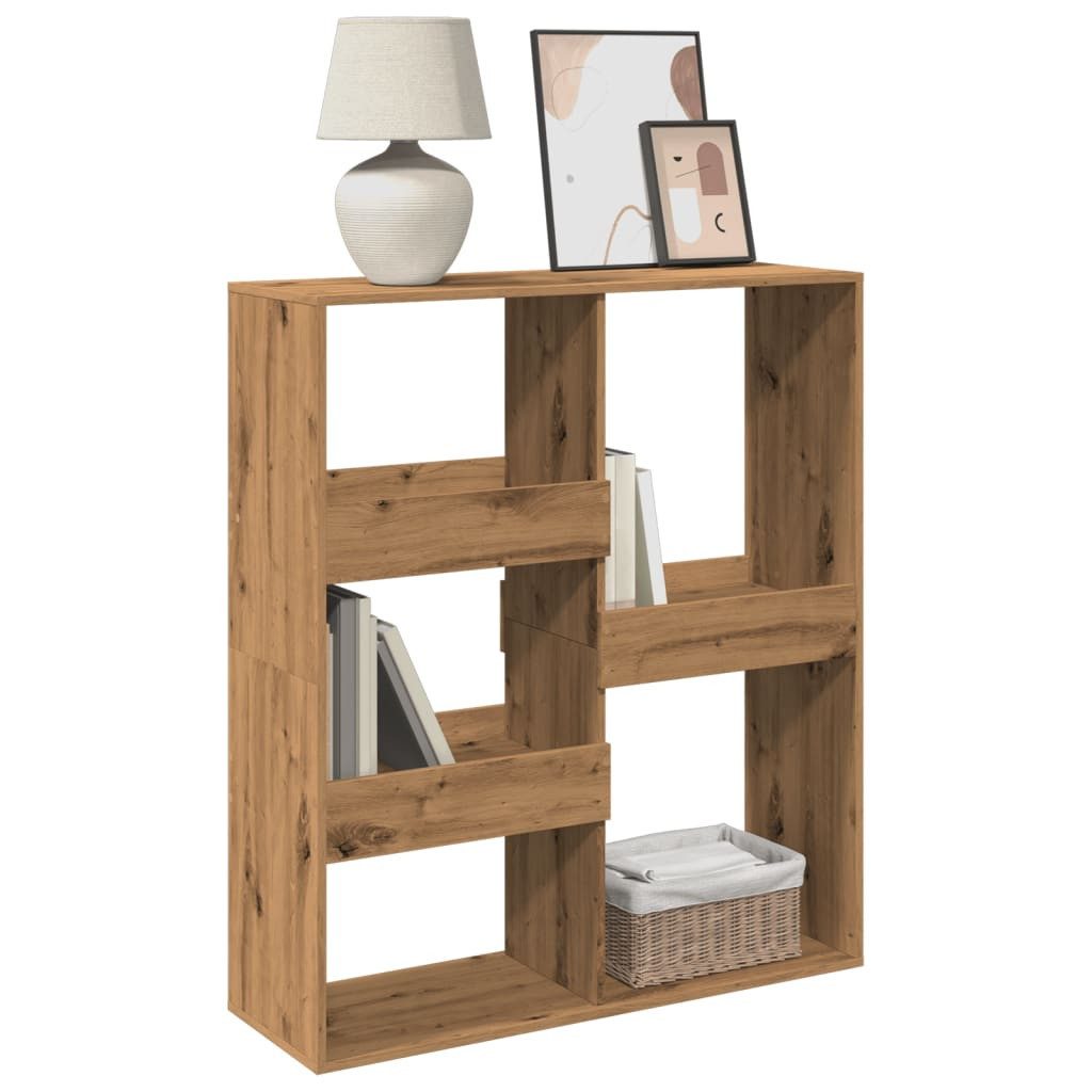 vidaXL Bücherregal Bücherregal/Raumteiler Artisan-Eiche 100x33x115 cm, günstig online kaufen