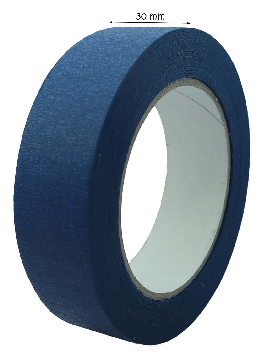 Kreppband 16 Rollen Pro Mask Malerklebeb Feinkreppband blau x 50m Kreppband 30mm