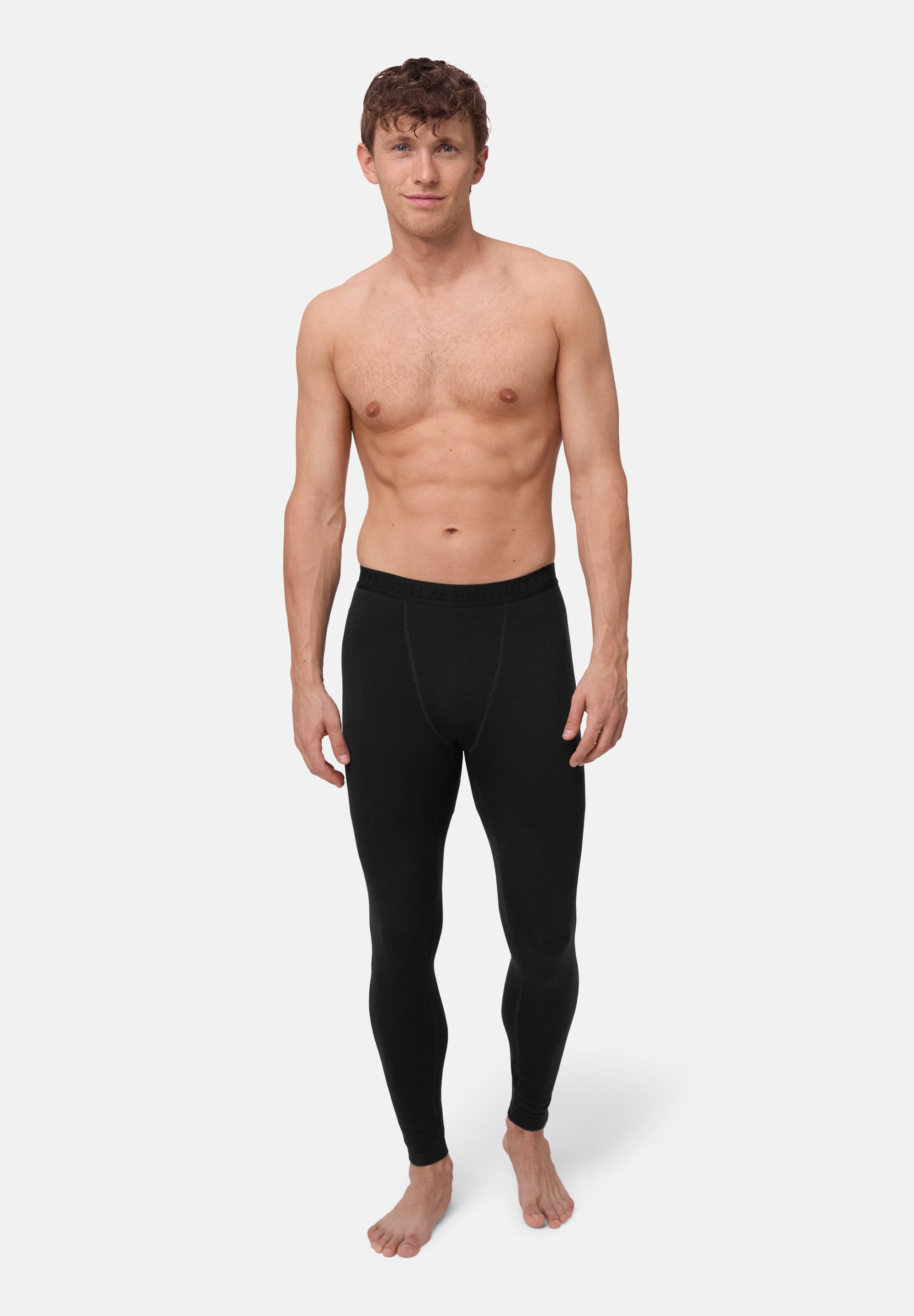 DANISH ENDURANCE Strumpfhose Extreme Merino Premium Merino Thermounterhose Herren, Winter & Skiunterwäsche