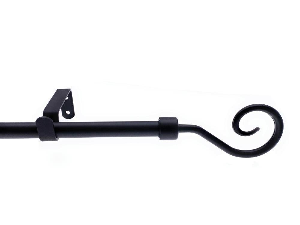 DécoProfi Gardinenstange Gardinenstange SPIRALE ausziehbar, 1-läufig, günstig online kaufen