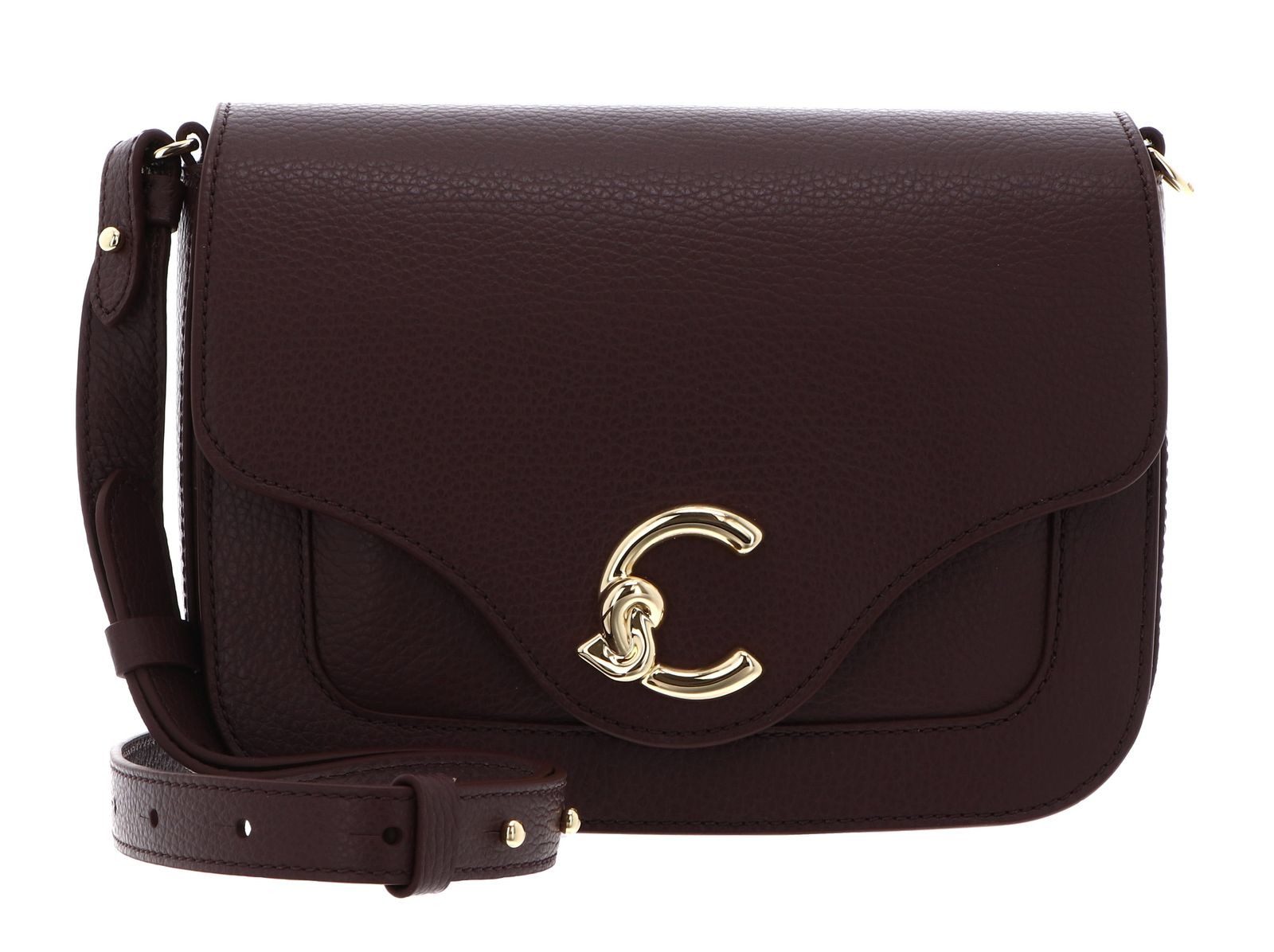 COCCINELLE Umhängetasche Crossbody Bag Grained Leather, aus echtem Rindsleder