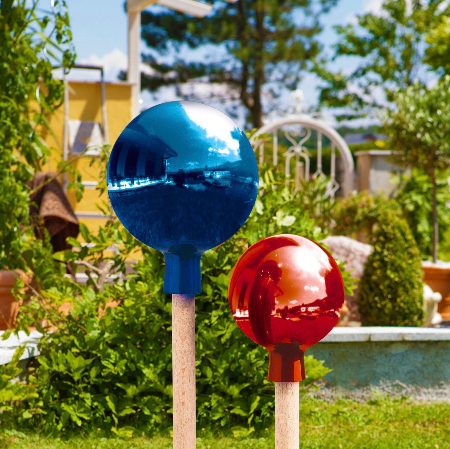 Windhager Gartenfigur, Rosenkugel aus Glas, Ø günstig online kaufen